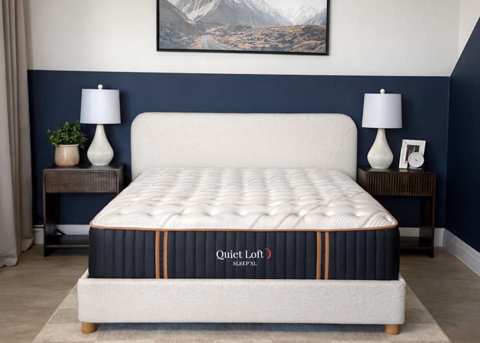 Quiet Loft Sleep XL 13 Quilted Tight Top Medium Mattress Queen Split