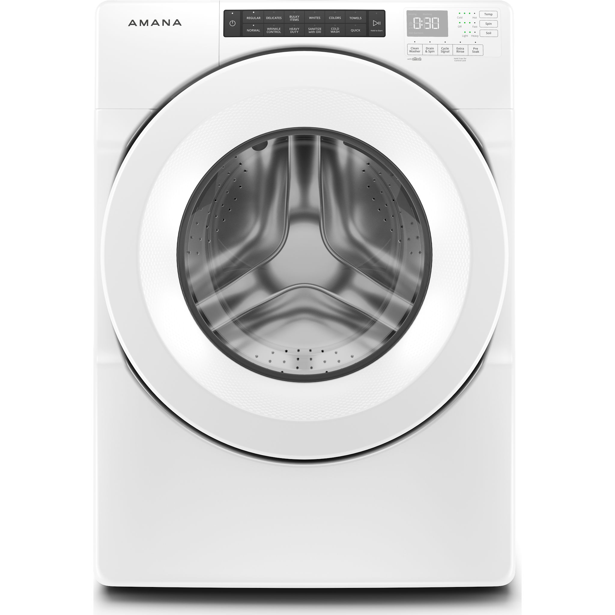 Amana Front Load Pair (AMN1465028K) - White Amana Front Load Pair (AMN1465028K) - White