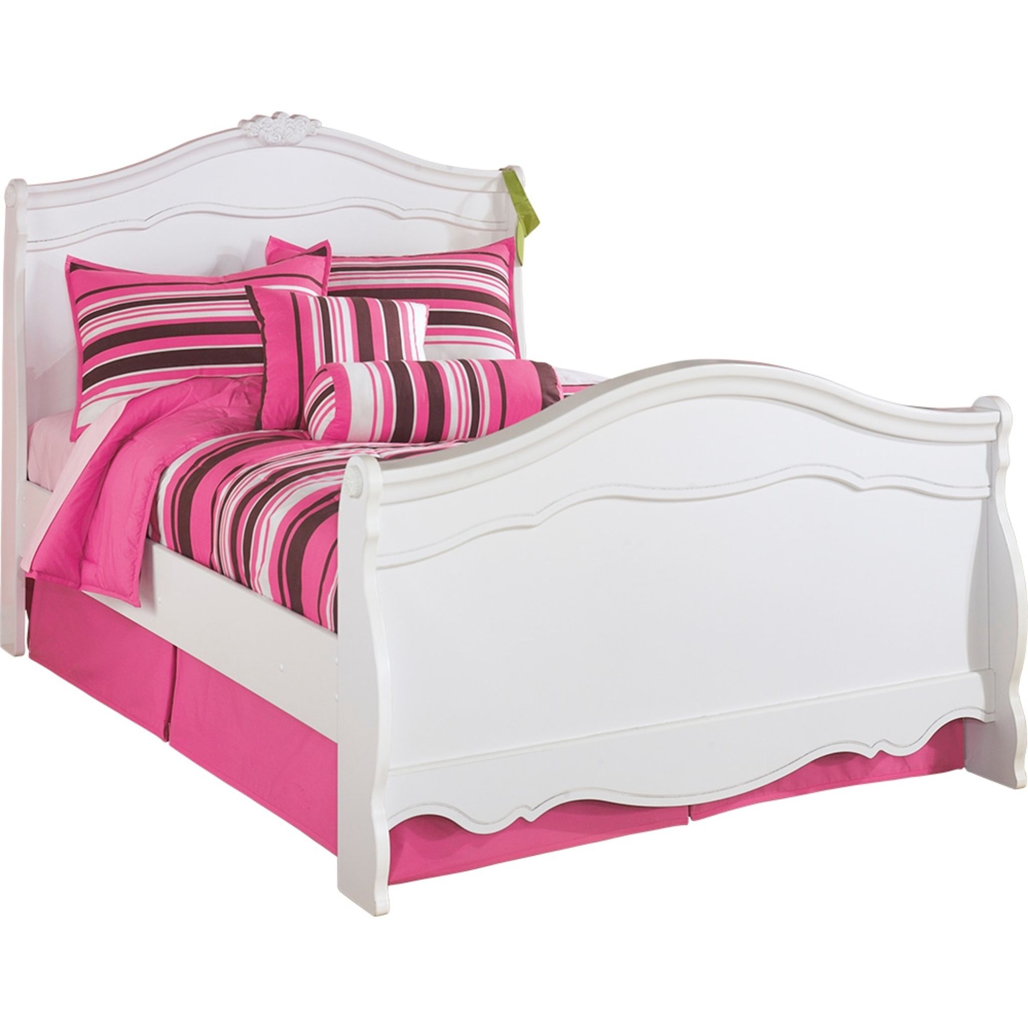 Exquisite Full Sleigh Bed w Storage Ashley Canada