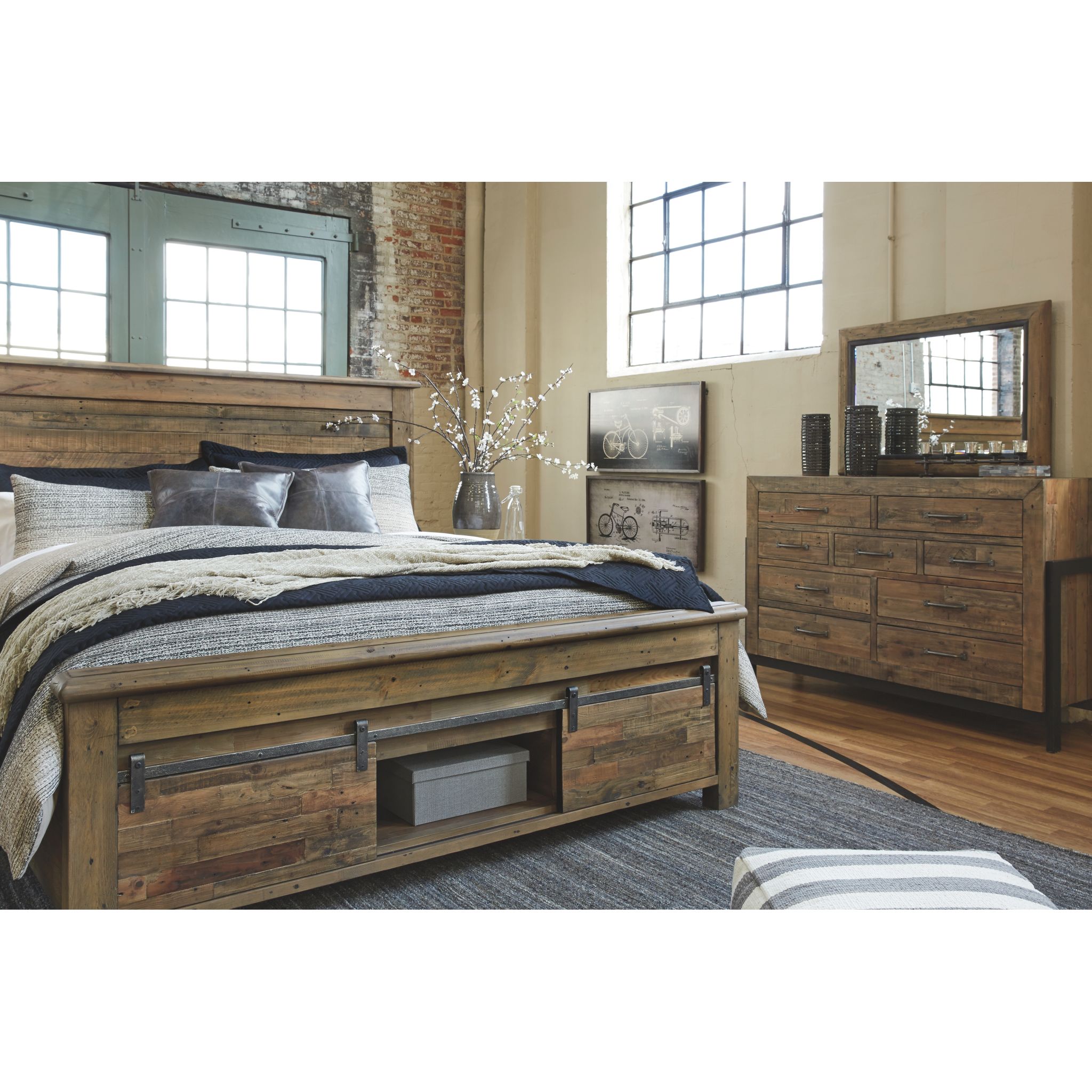 Sommerford Storage Bed - King - Gallery Image 1