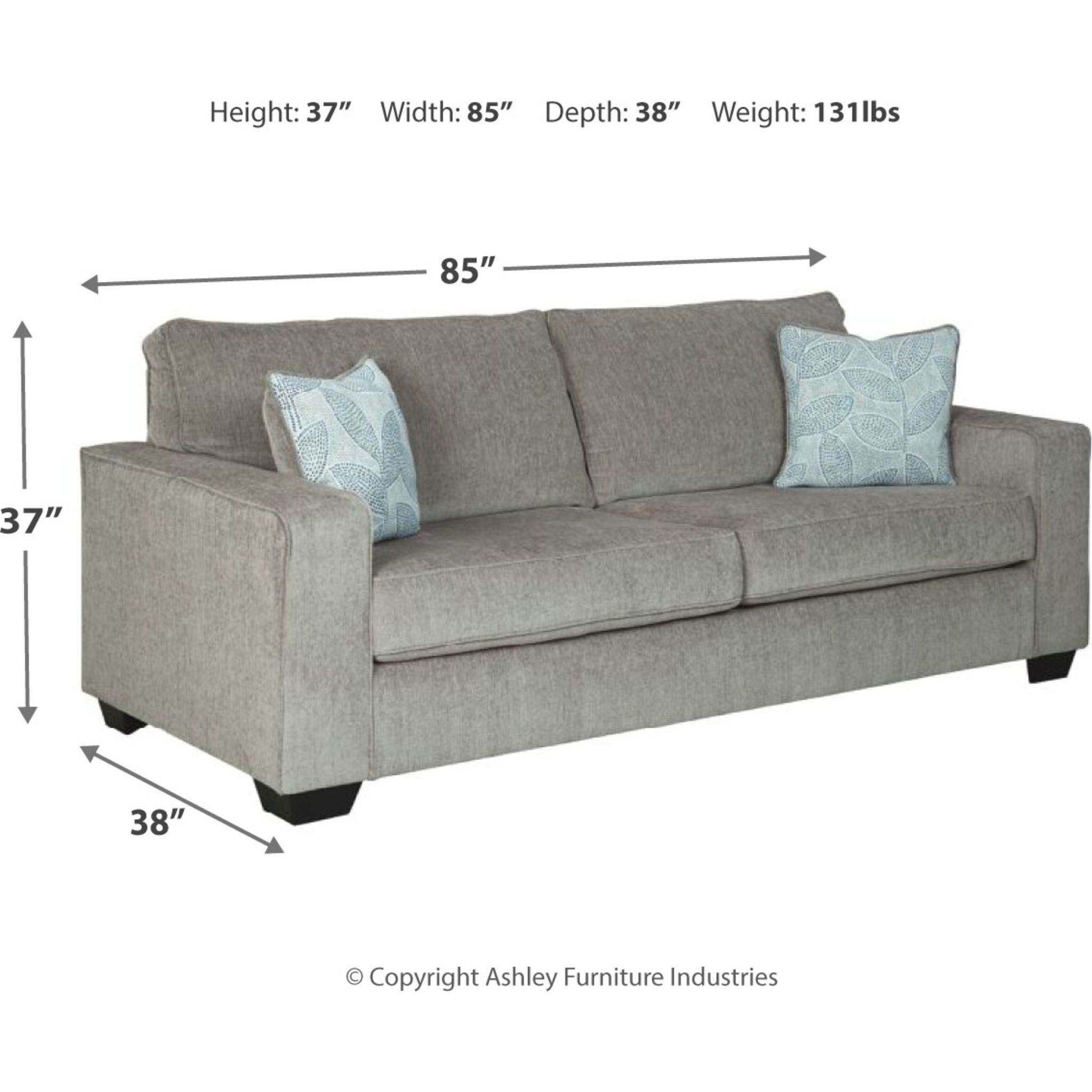 Altari Sofa - Alloy - Gallery Image 3