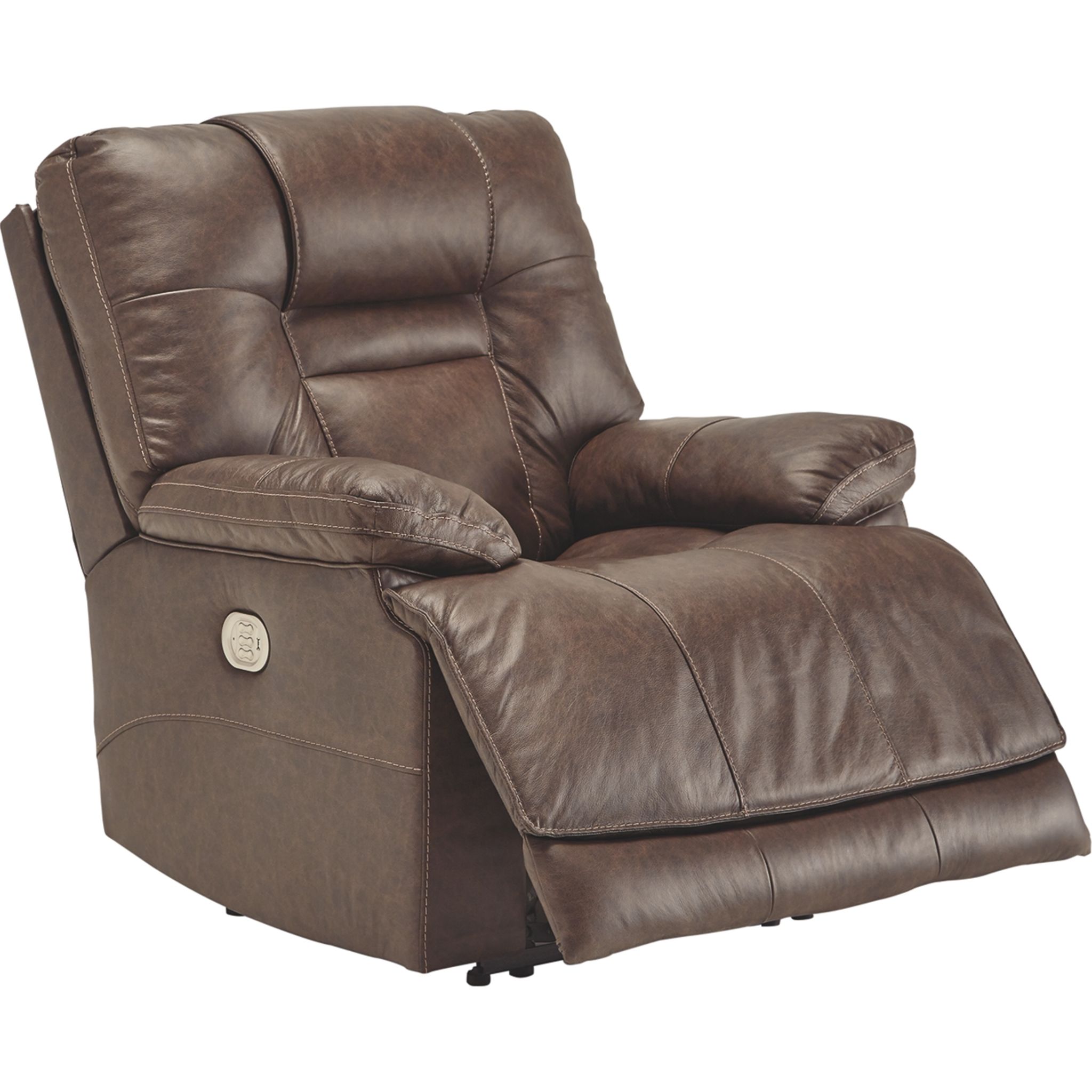Wurstrow Power Recliner with Adjustable Headrest - Umber - Gallery Image 3