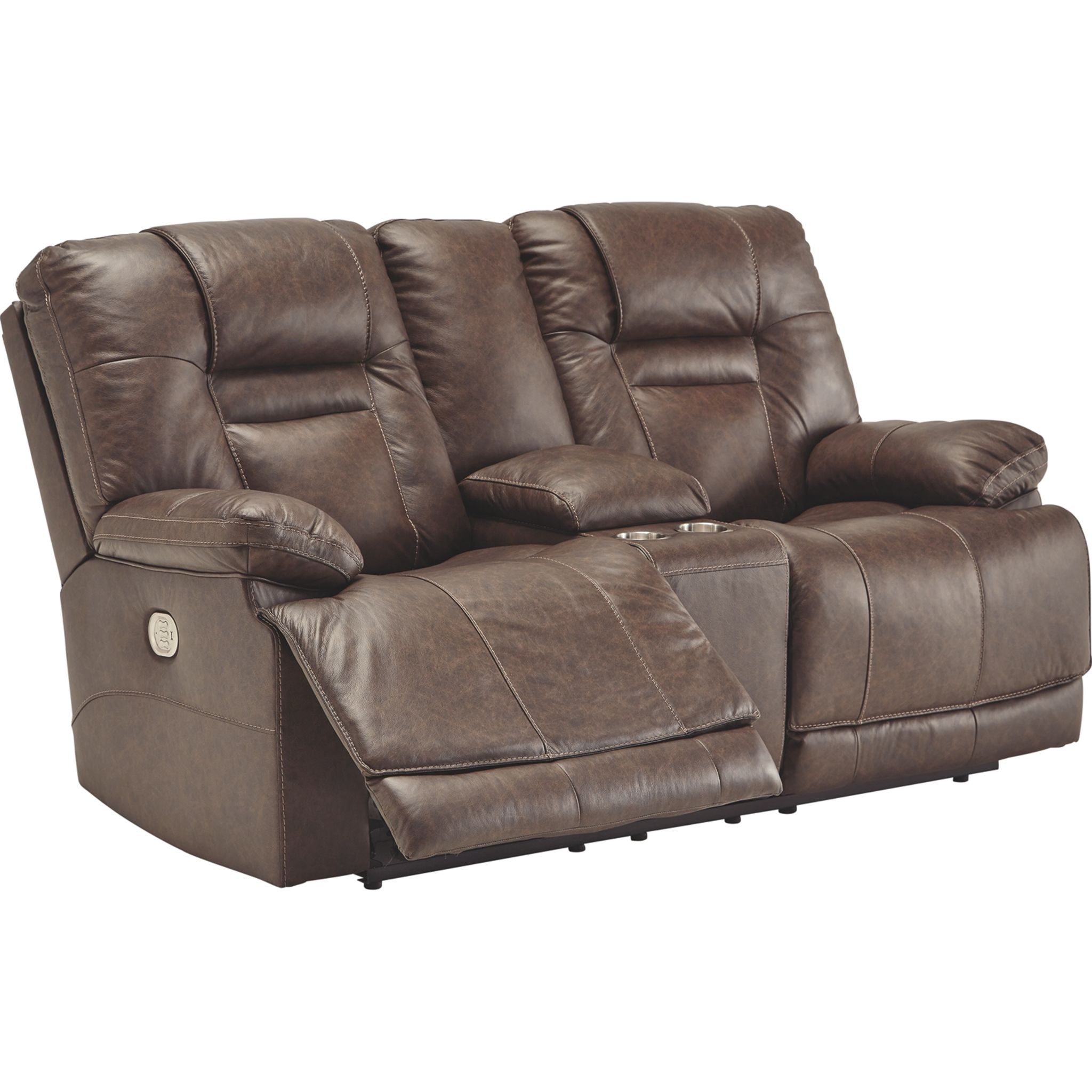 Wurstrow Power Reclining Loveseat with Adjustable Headrest - Gallery Image 2