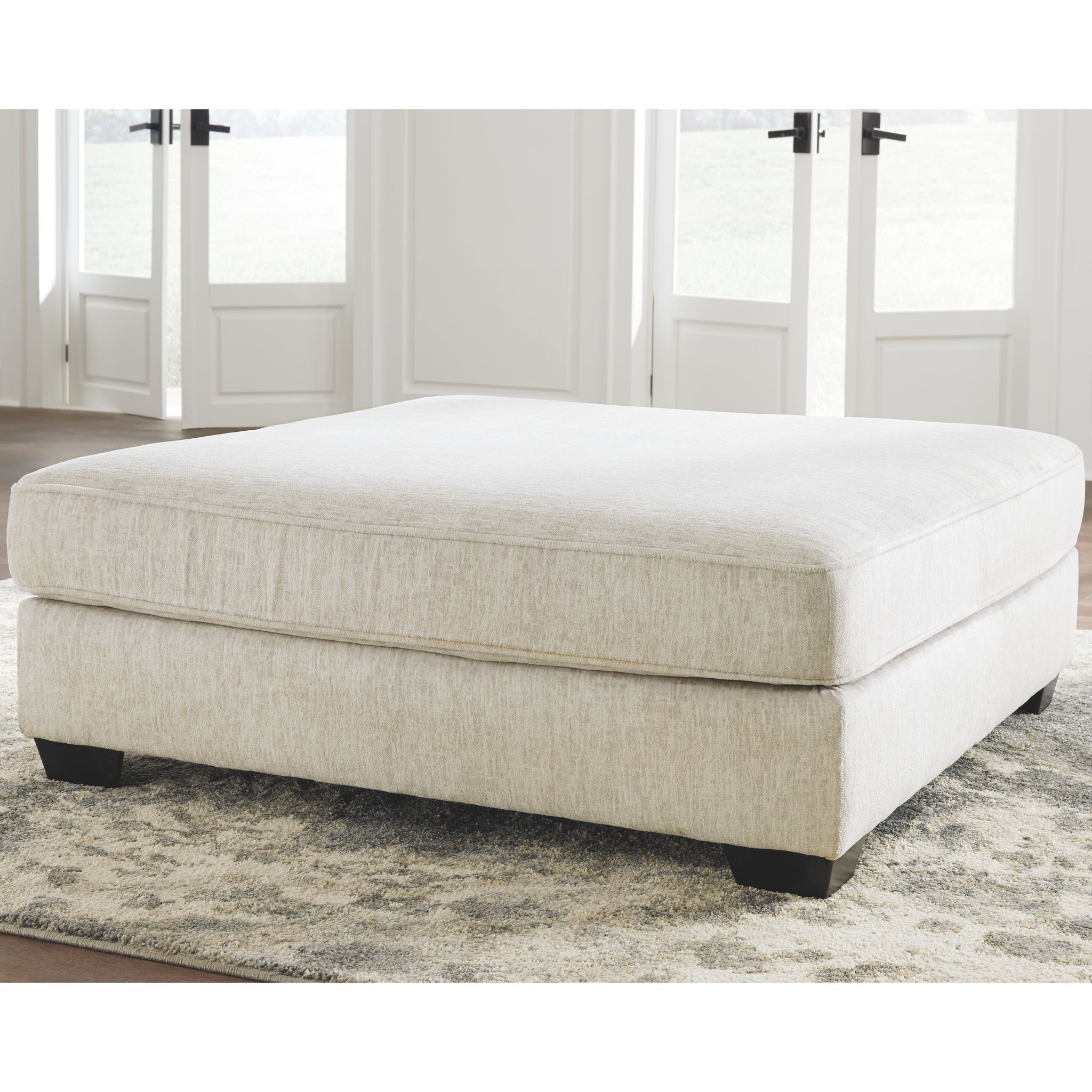 Rawcliffe Oversized Accent Ottoman - Gallery Image 1