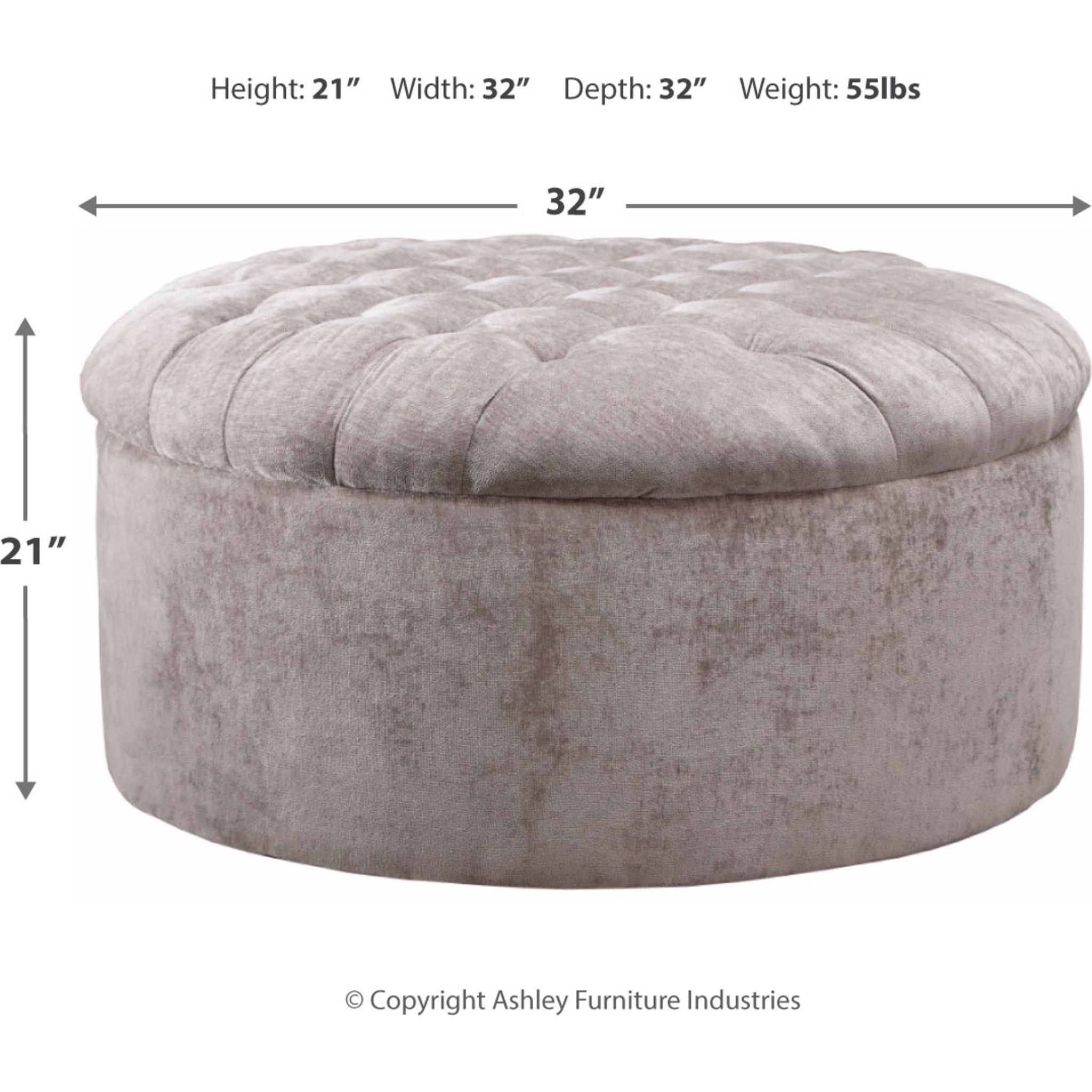 Carnaby-Exclusive Oversized Accent Ottoman - Gallery Image 2