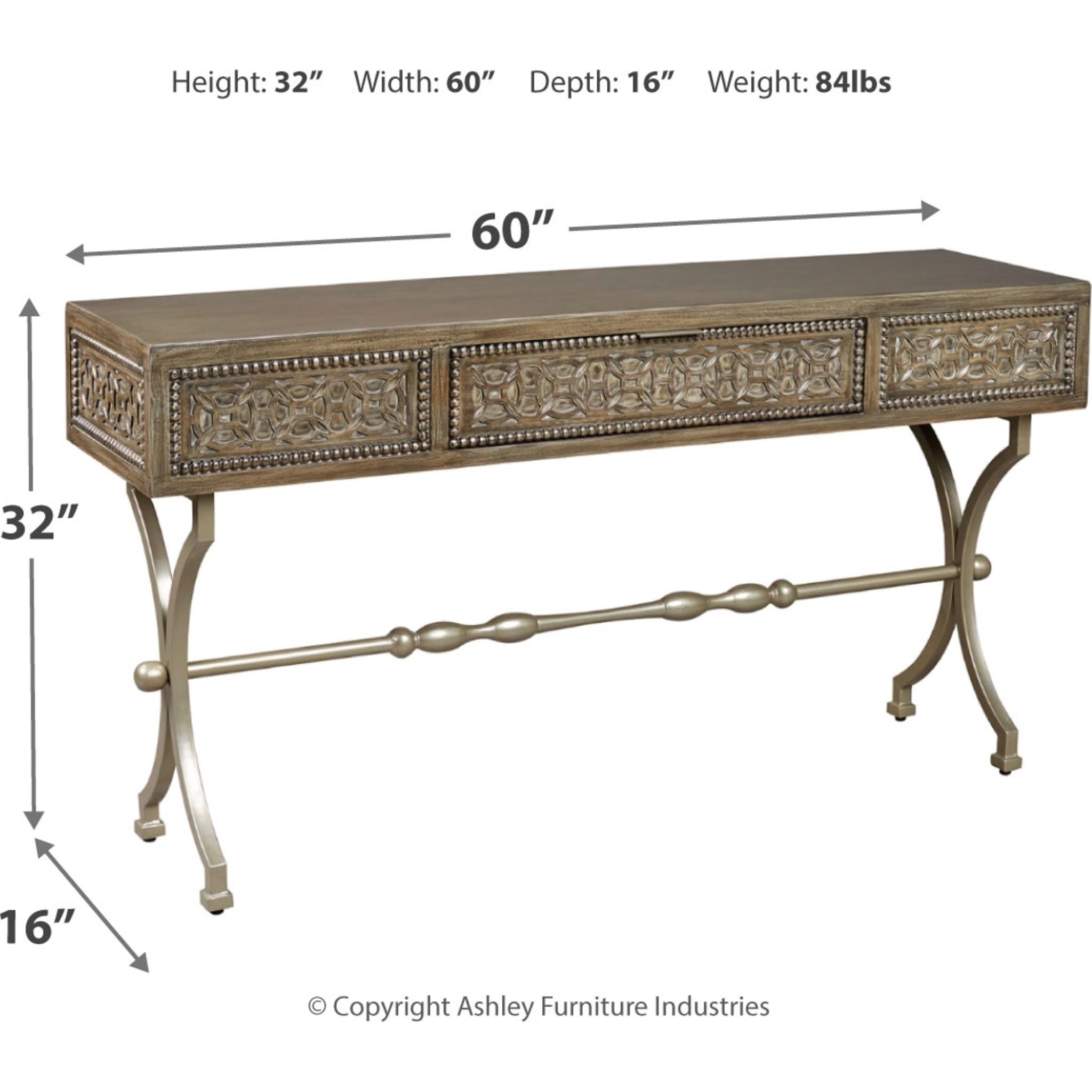 Quinnland Console Table - Gallery Image 6