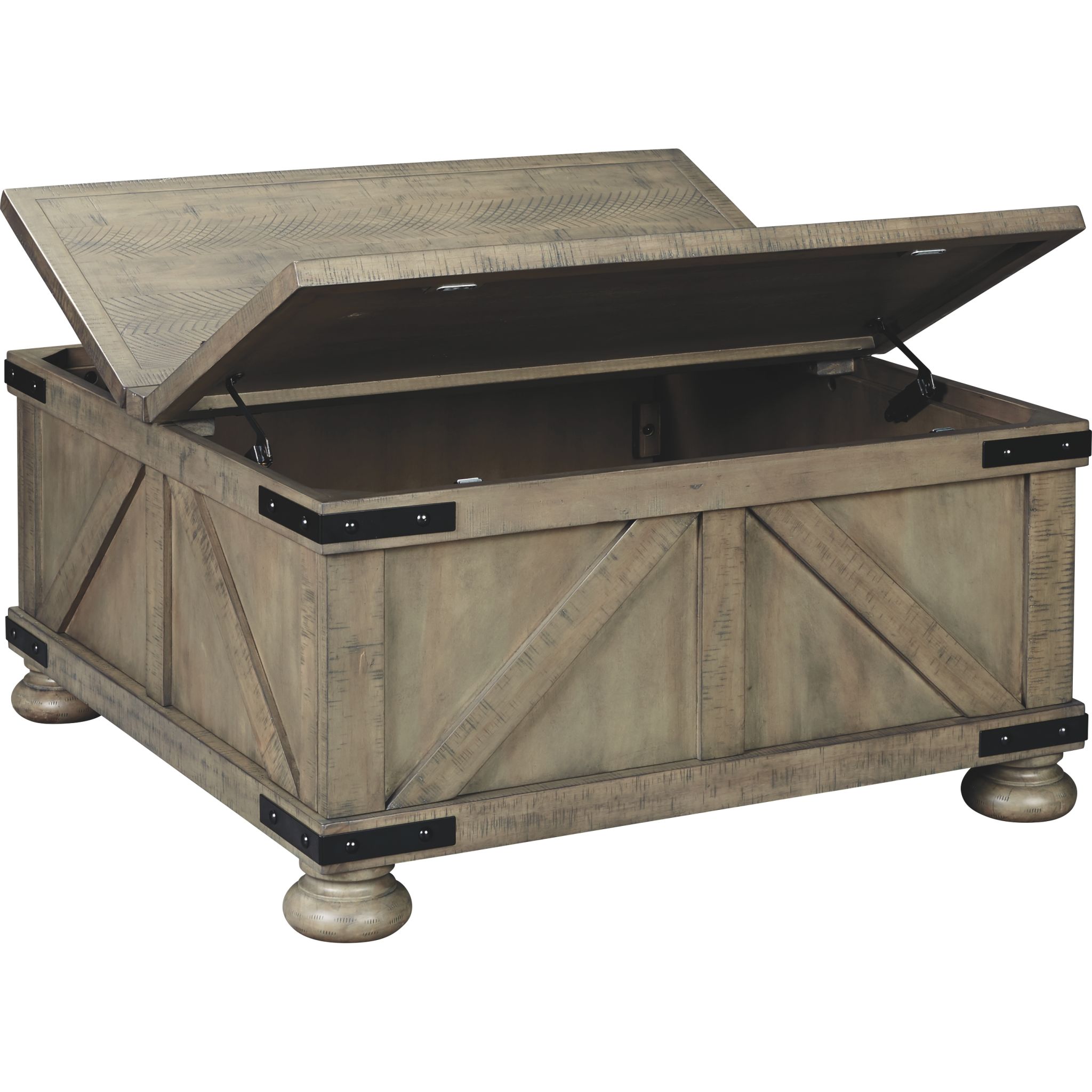Aldwin Coffee Table with Storage - Gallery Image 4