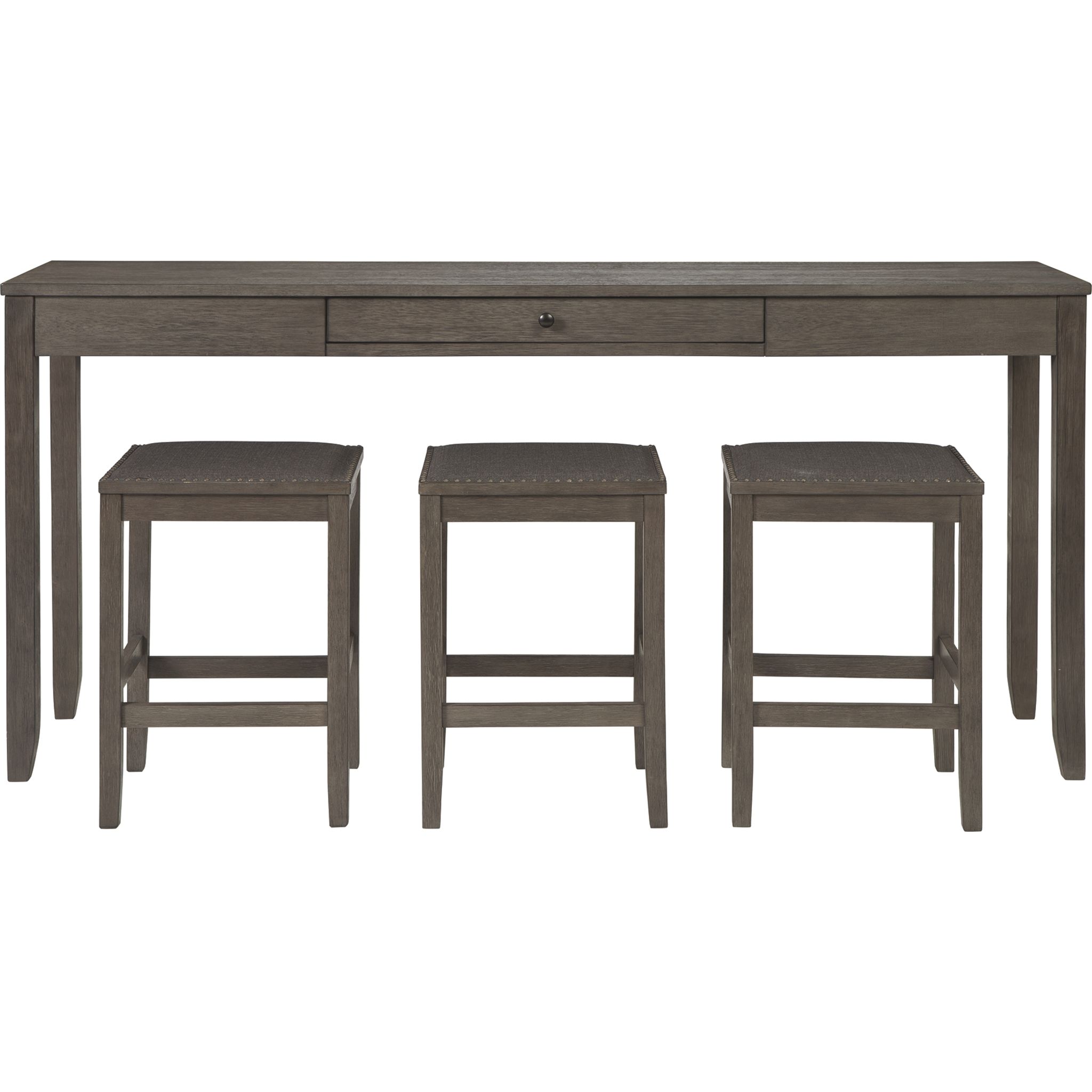 Caitbrook Counter Dining Set - Gray/4 - Piece - Gallery Image 3