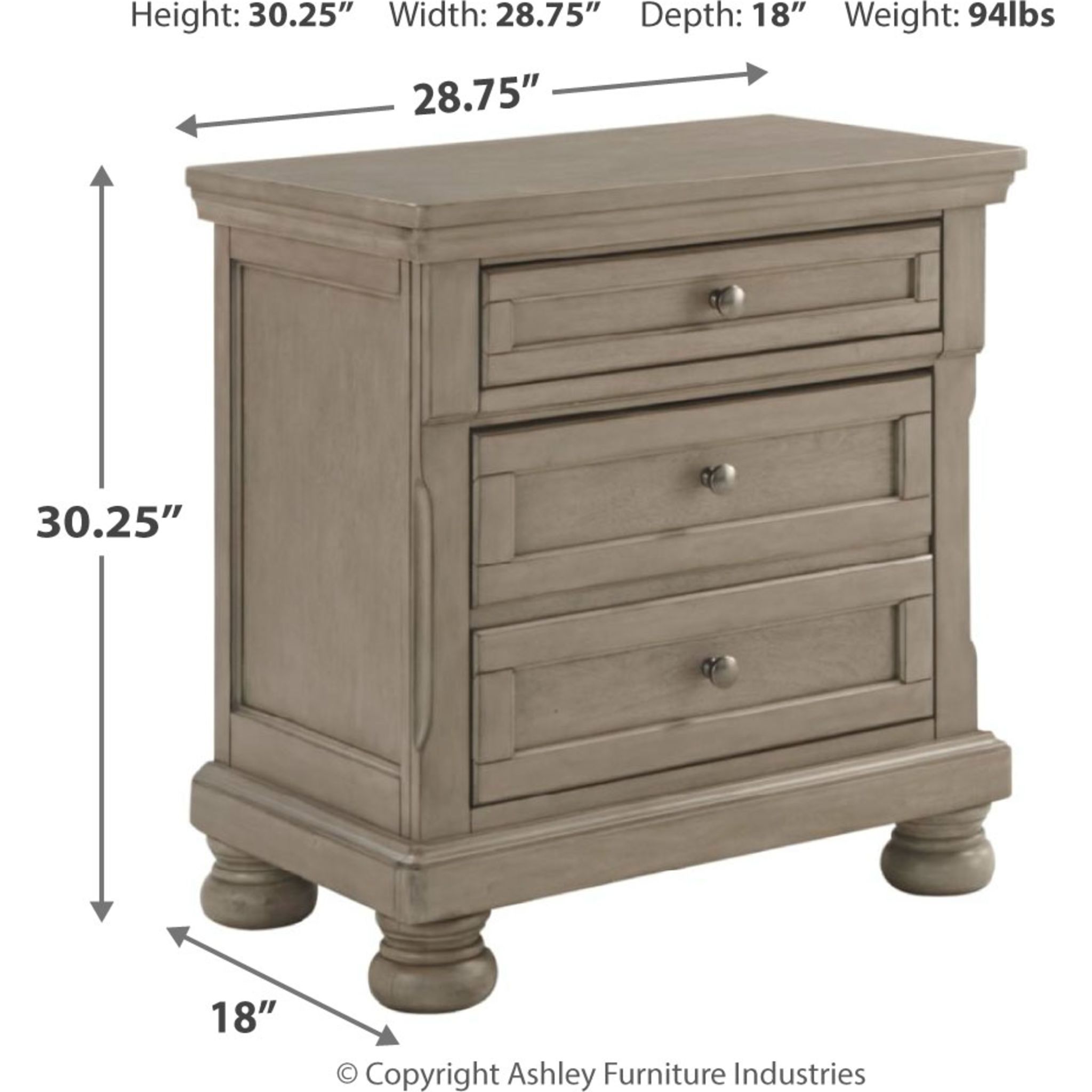 Lettner Nightstand - Gallery Image 4