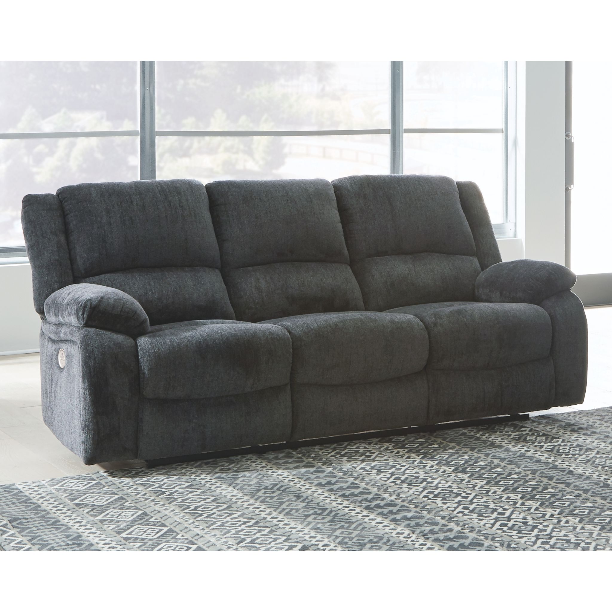 Draycoll Reclining Sofa with Power - Gallery Image 1
