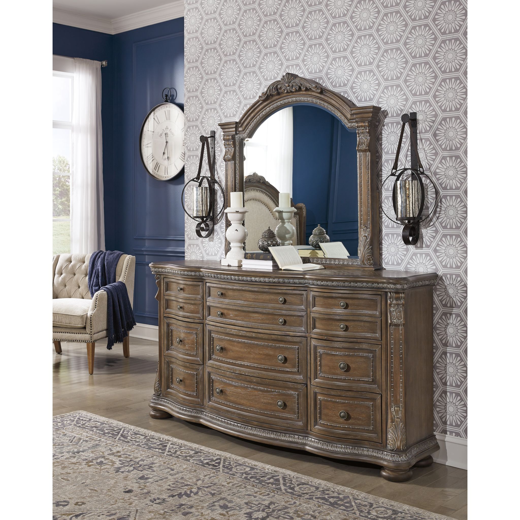 Charmond Dresser and Mirror - Gallery Image 2