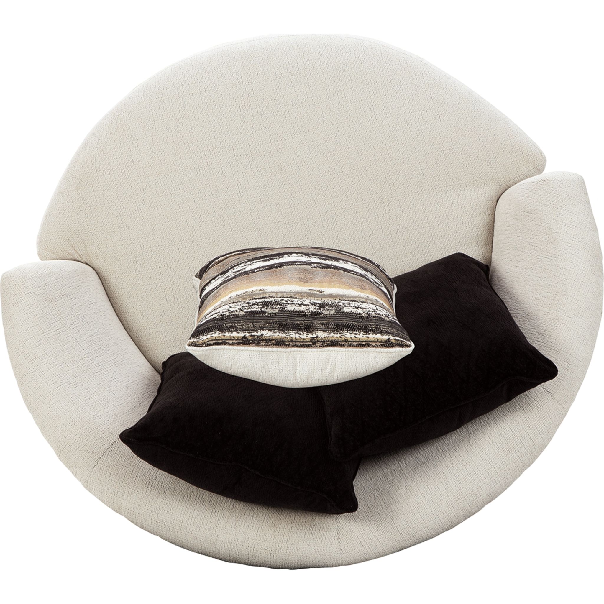 Cambri-Exclusive Oversize Swivel Accent Chair - Gallery Image 5
