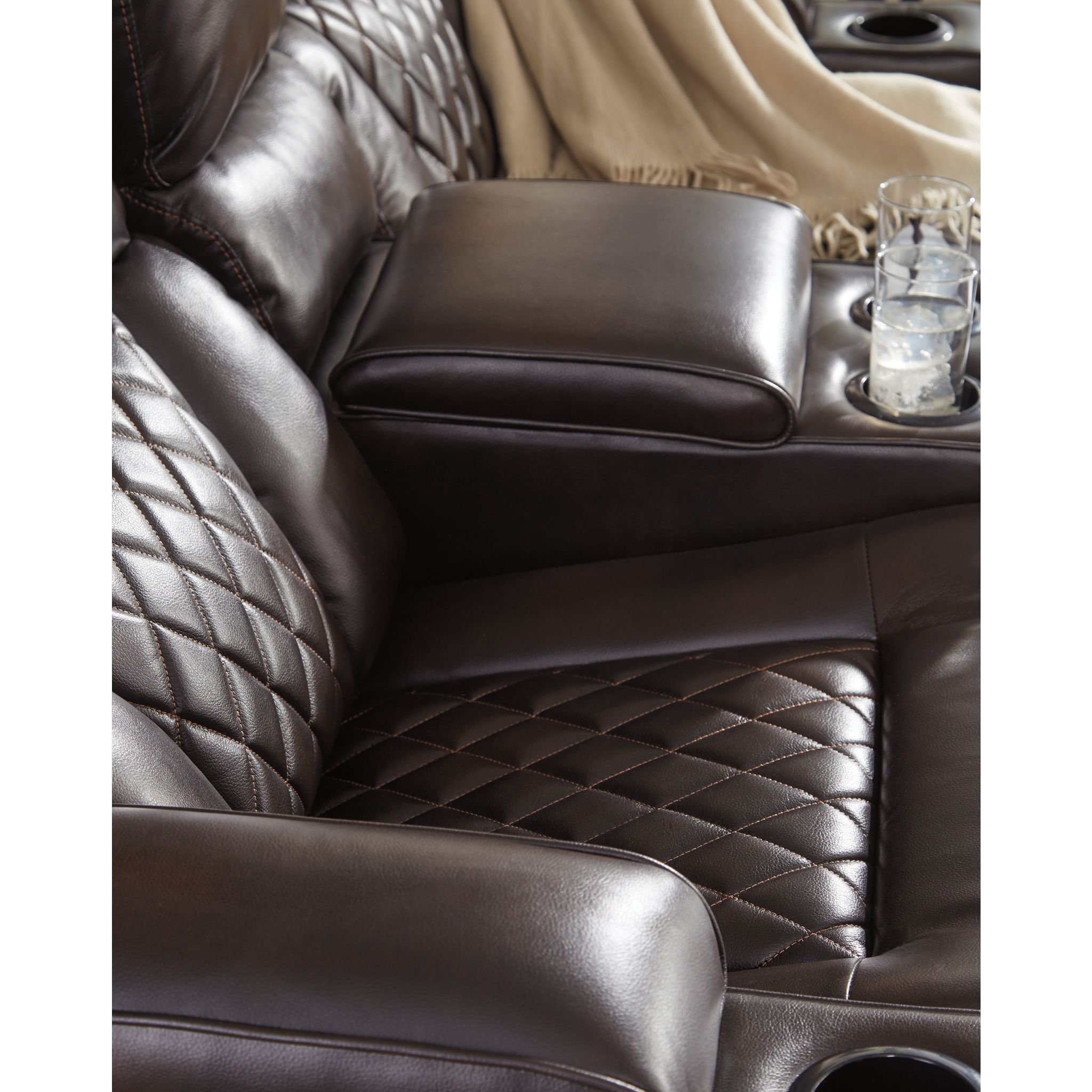 Warnerton Power Reclining Sofa with Adjustable Headrest - Gallery Image 3
