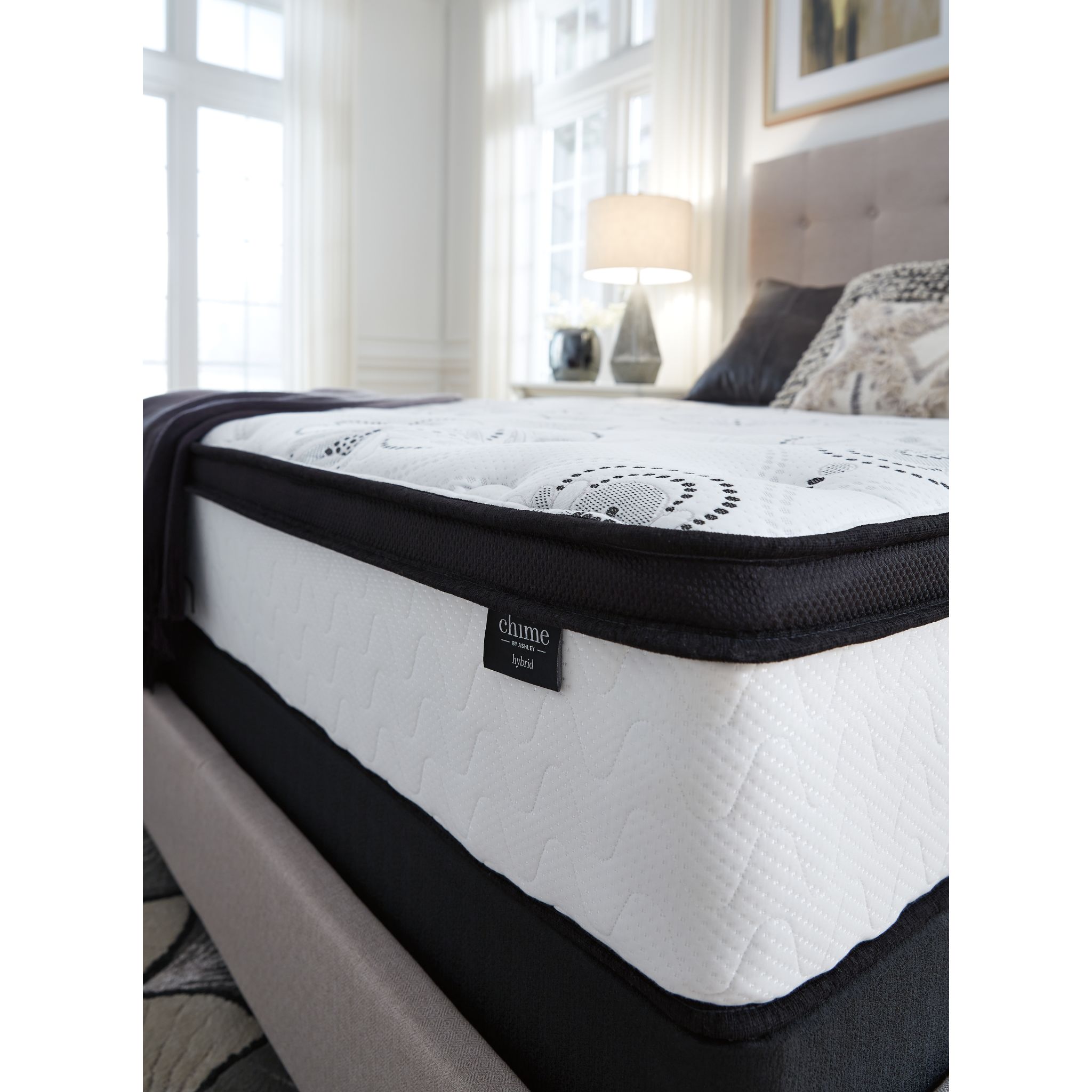 Ashley Sleep Chime 12 Inch Hybrid Mattress - King - Gallery Image 2
