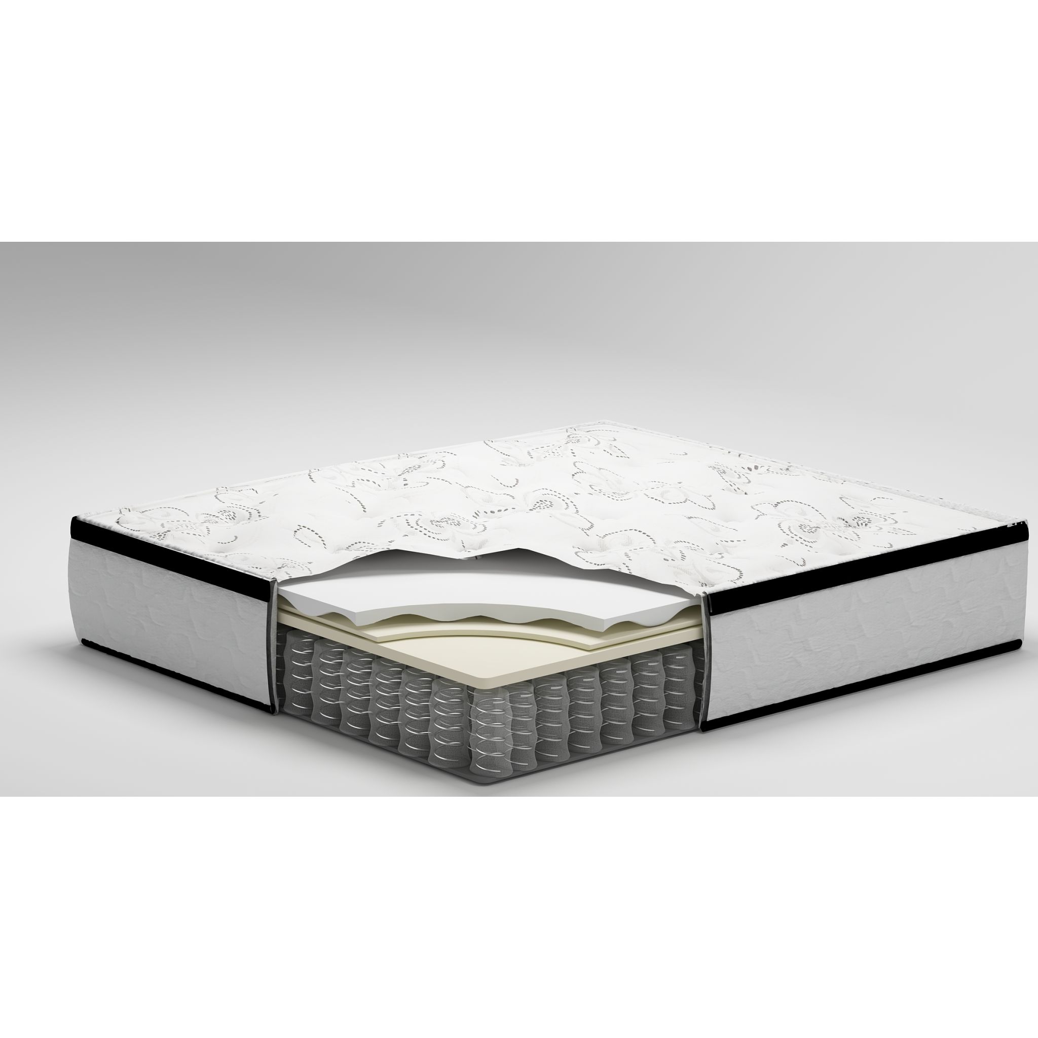 Ashley Sleep Chime 12 Inch Hybrid Mattress - King - Gallery Image 4