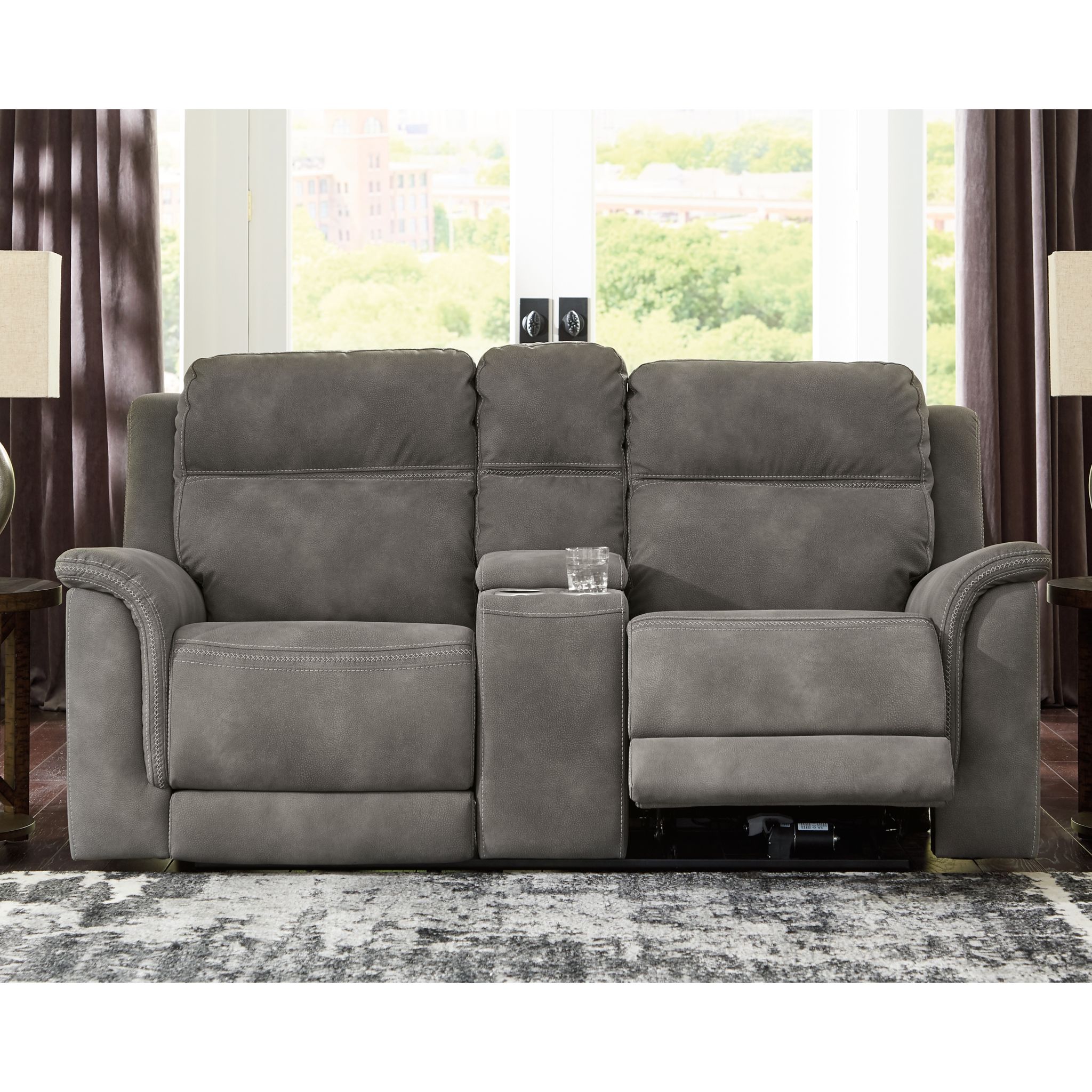 Next-Gen Durapella Reclining Loveseat with Power - Gallery Image 2
