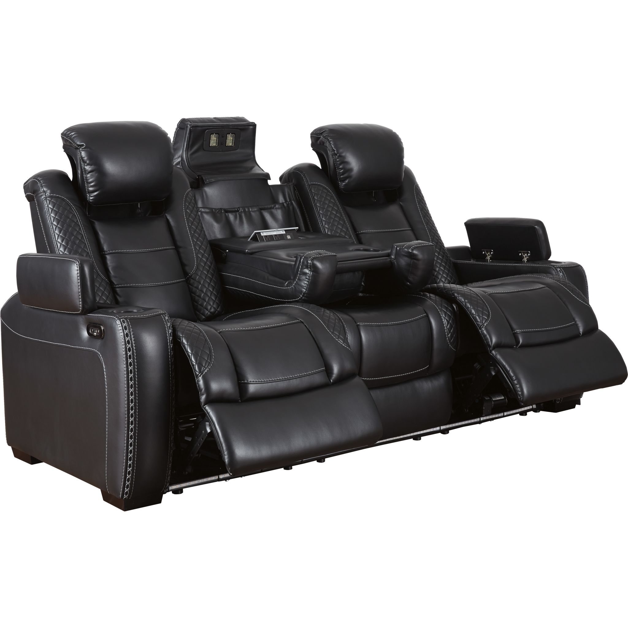 Party Time Power Reclining Sofa with Adjustable Headrest - Gallery Image 5