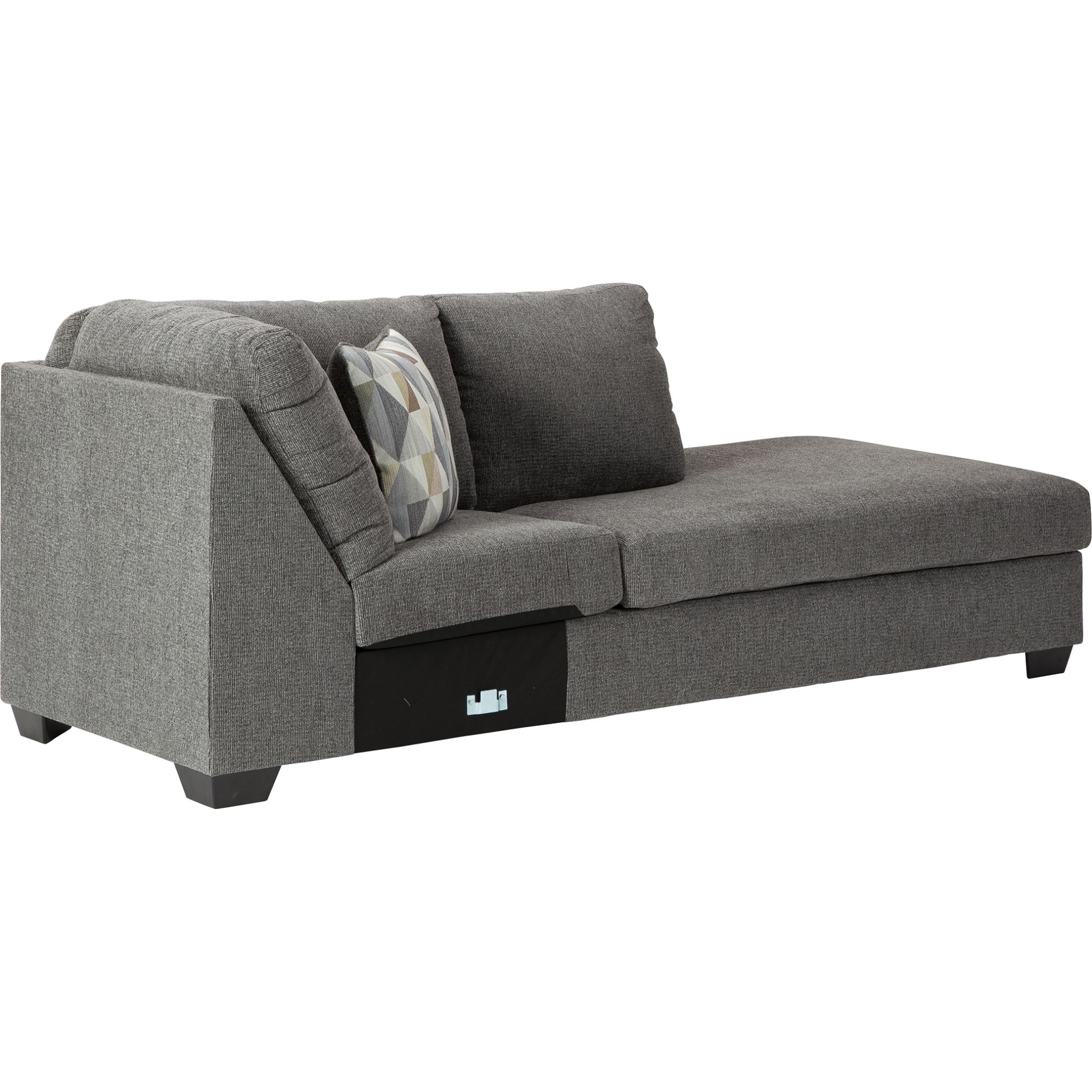 Dalhart 2 Piece Sectional Charcoal Right Facing Dalhart 2