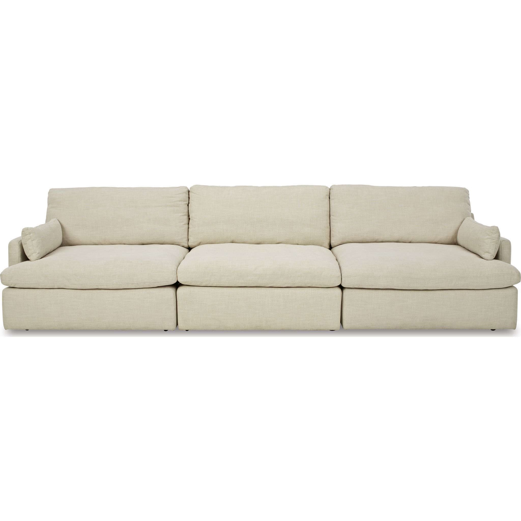 Tanavi-Exclusive 3 Piece Modular Sectional - Linen - Gallery Image 1