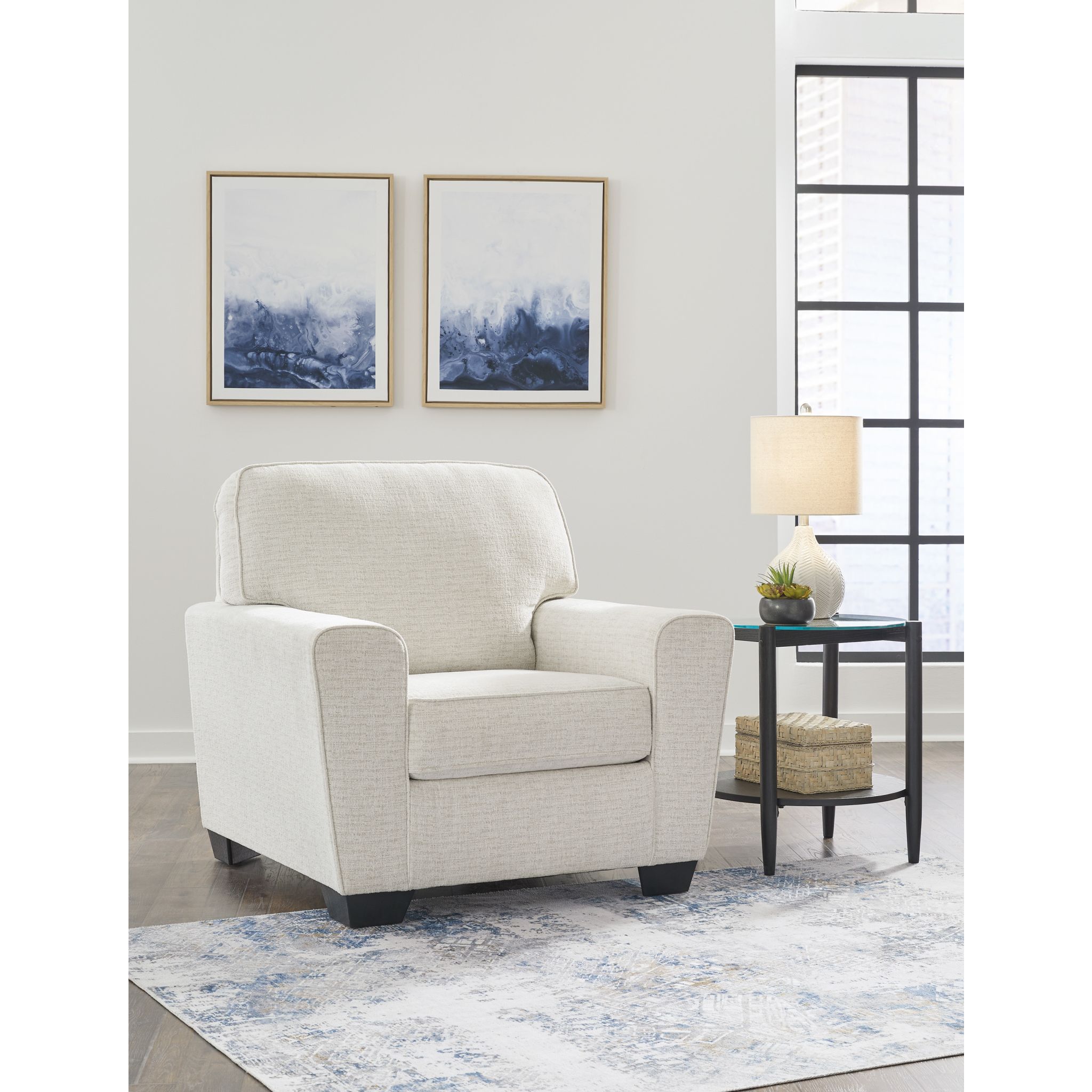 Cashton Chair - Snow - Gallery Image 2