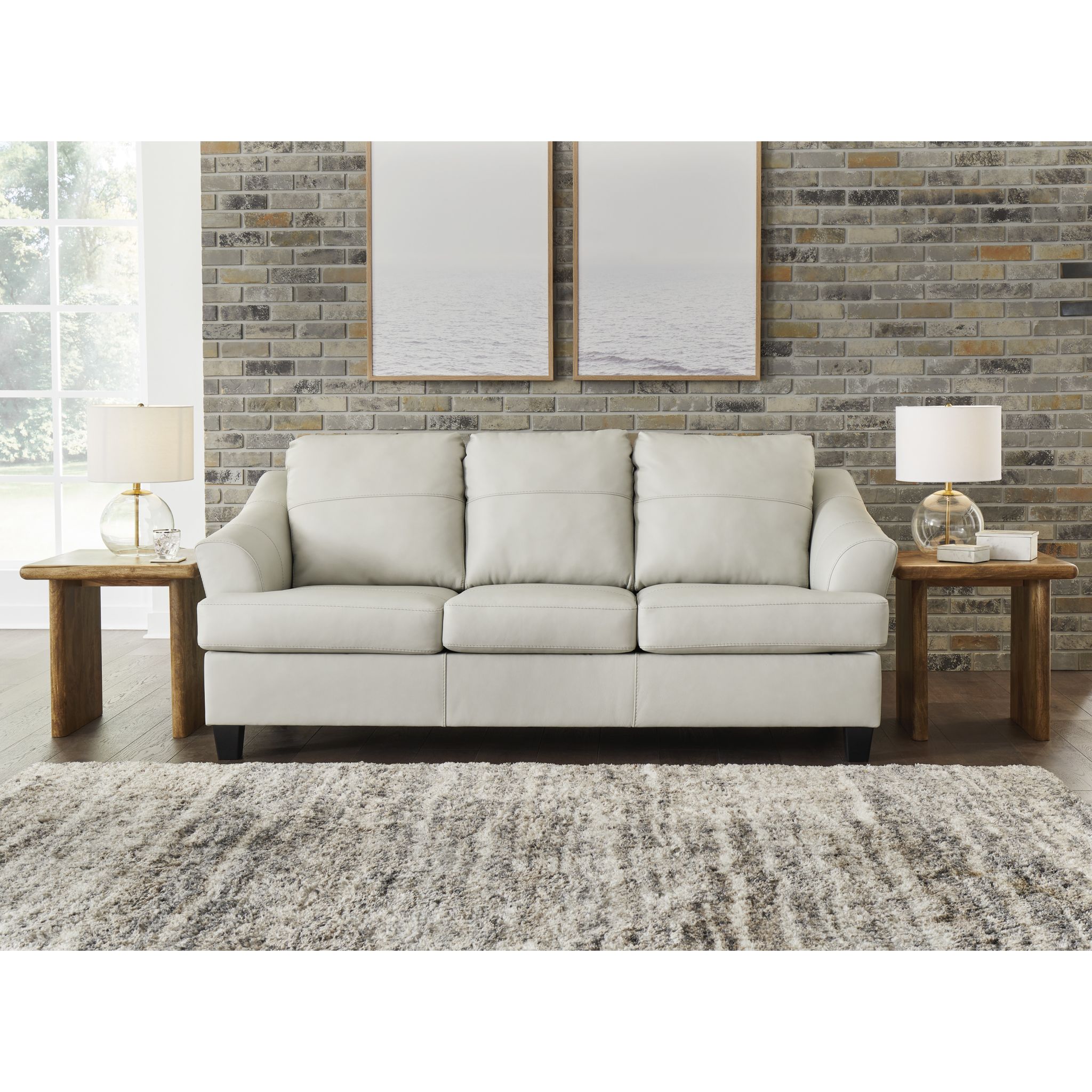 Genoa Queen Sofa Bed - Coconut - Gallery Image 1