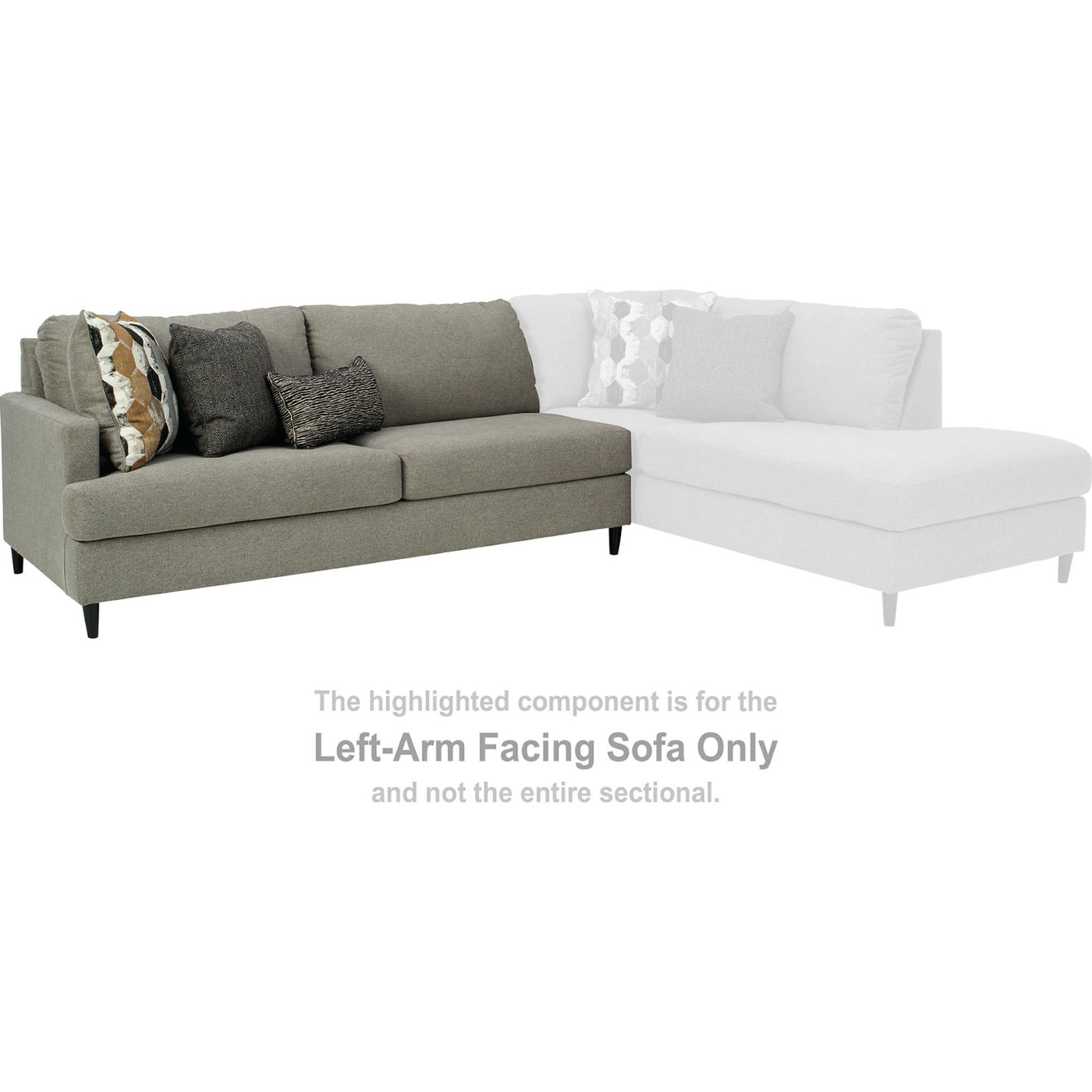 Ashley furniture santasia on sale sectional