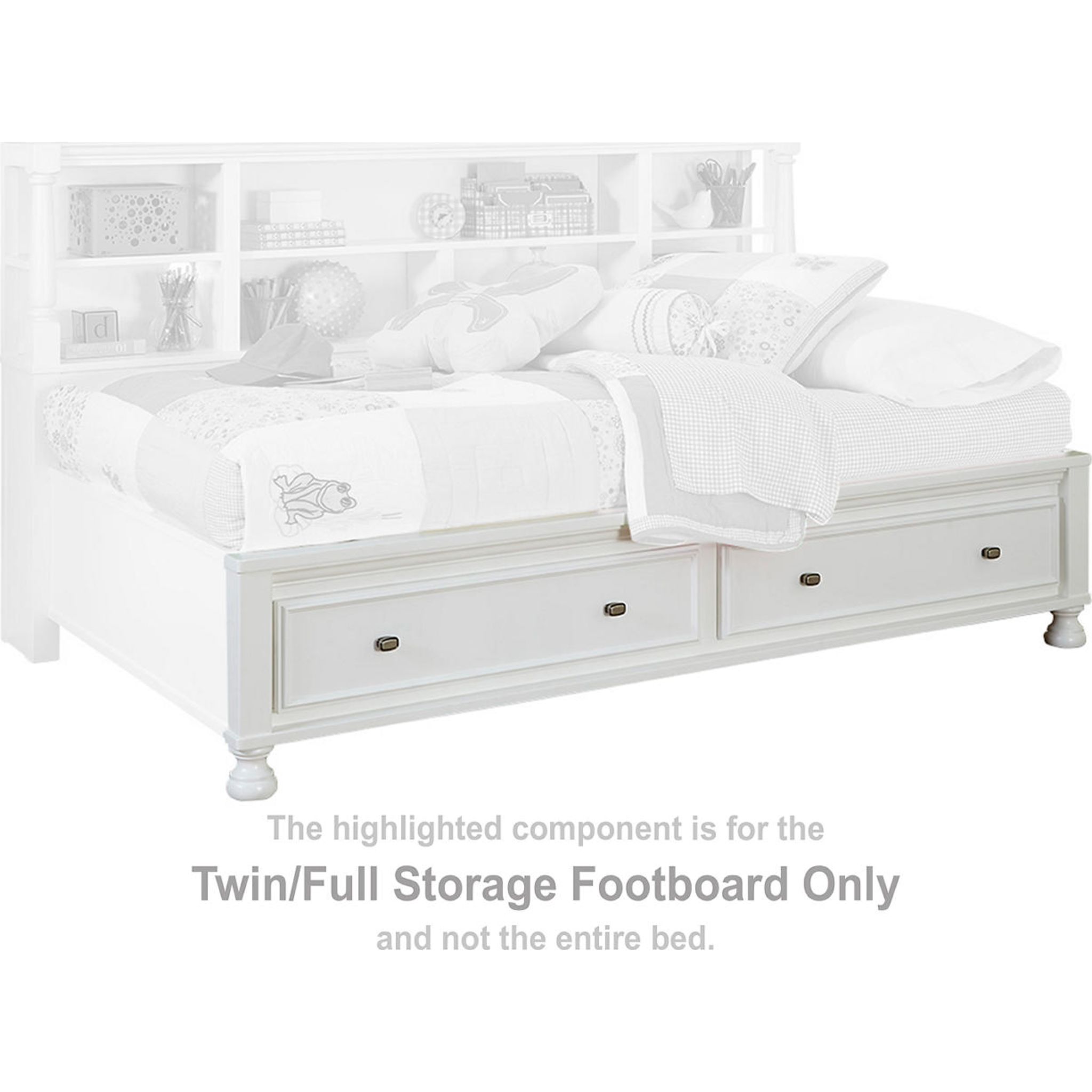 Ashley furniture kaslyn bookcase bed deals