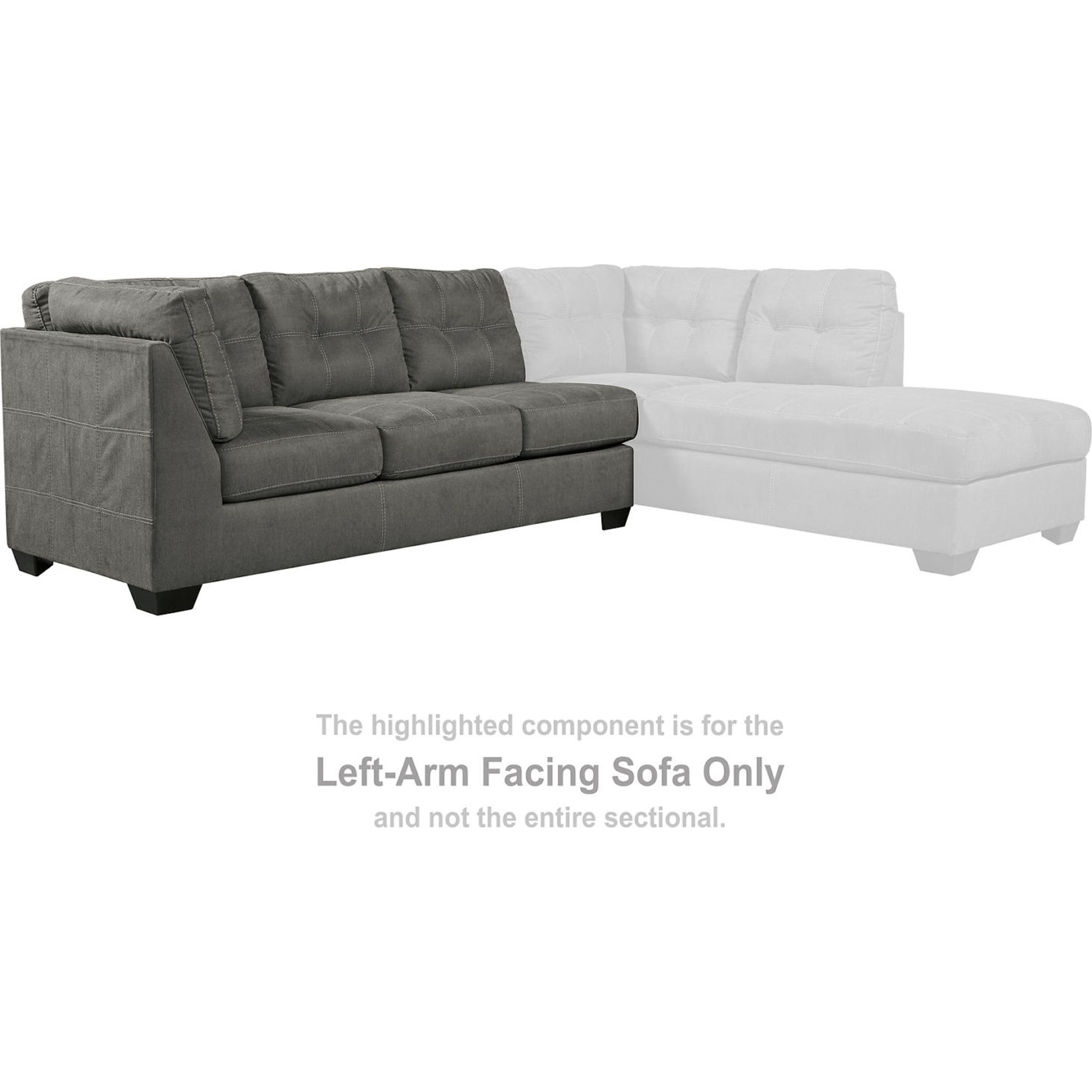 Pitkin sectional and pillows top