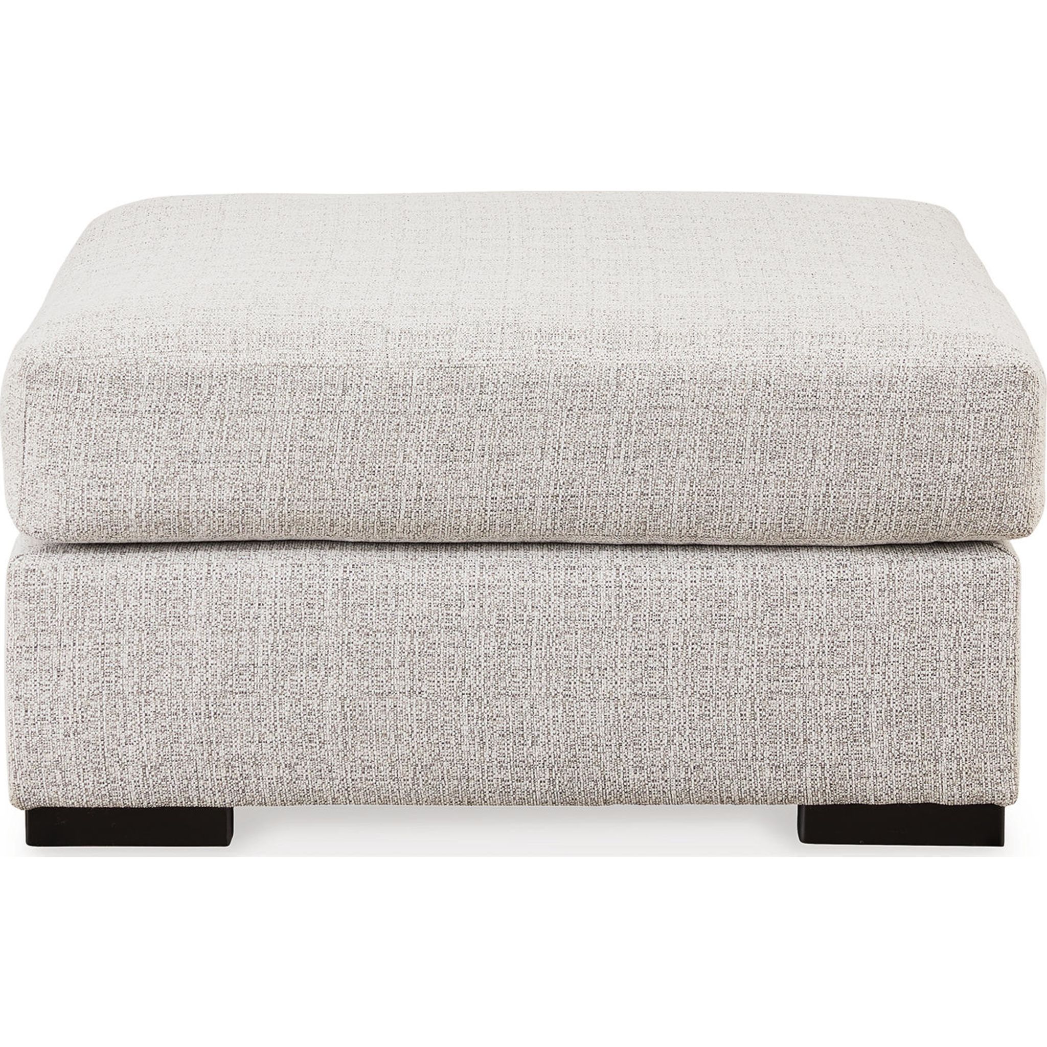 Larce-Exclusive Oversized Accent Ottoman - Stone - Gallery Image 4