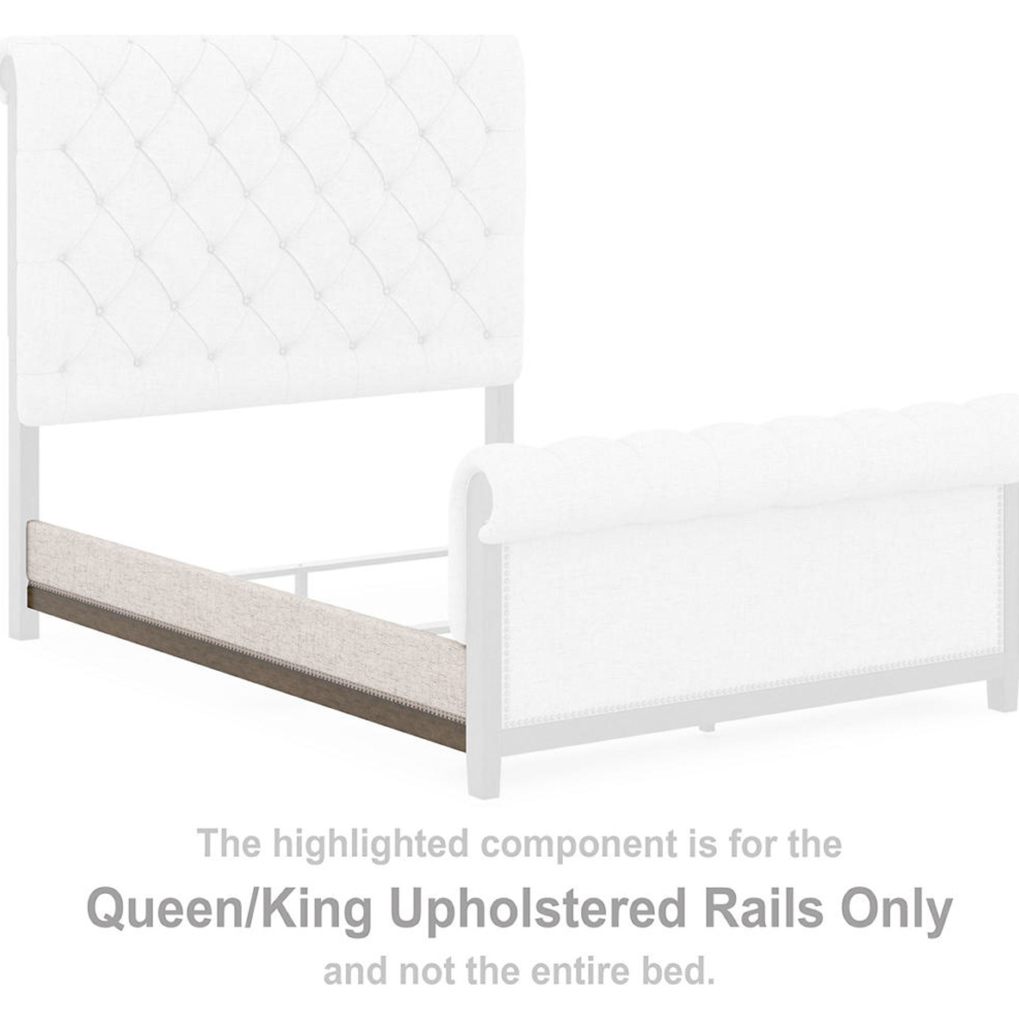 Hillcott Exclusive Upholstered Bed Queen Hillcott Exclusive