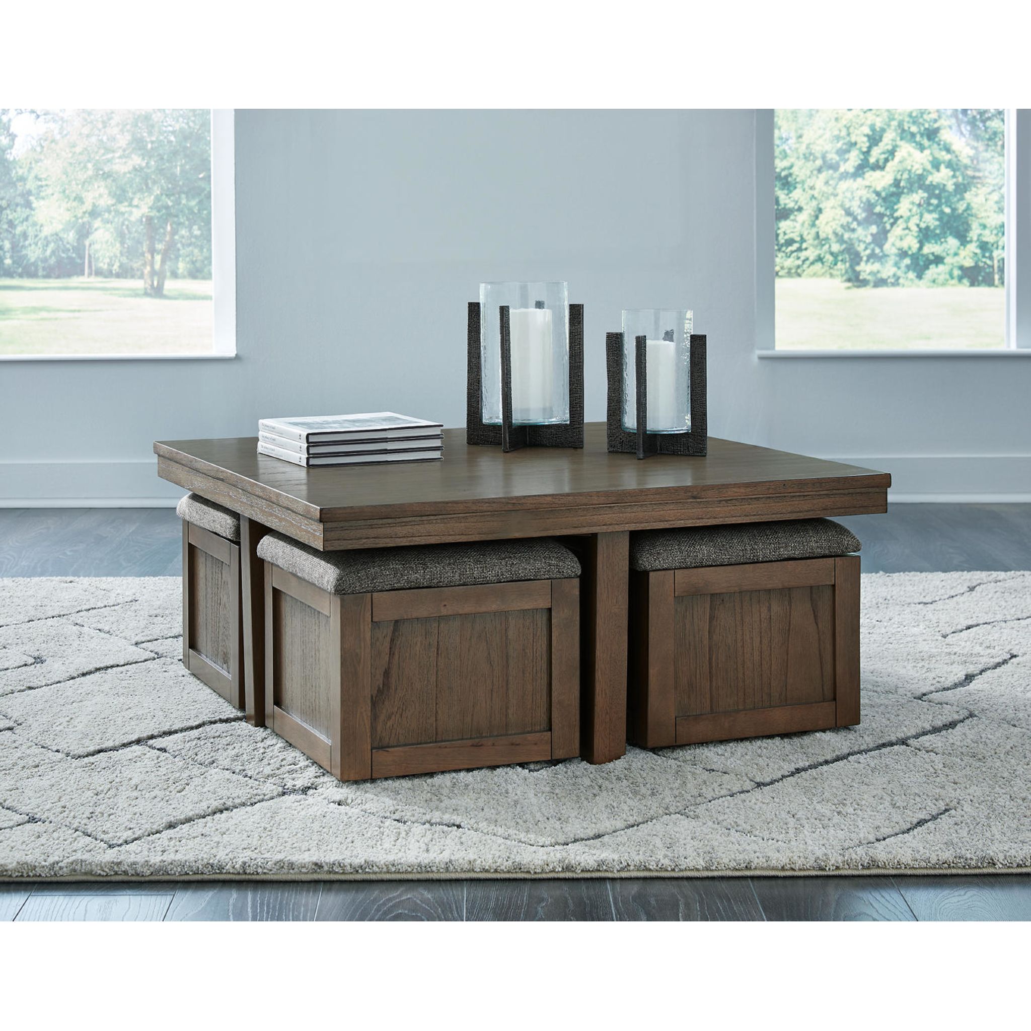 Boardernest Coffee Table with 4 Stools - Gallery Image 3