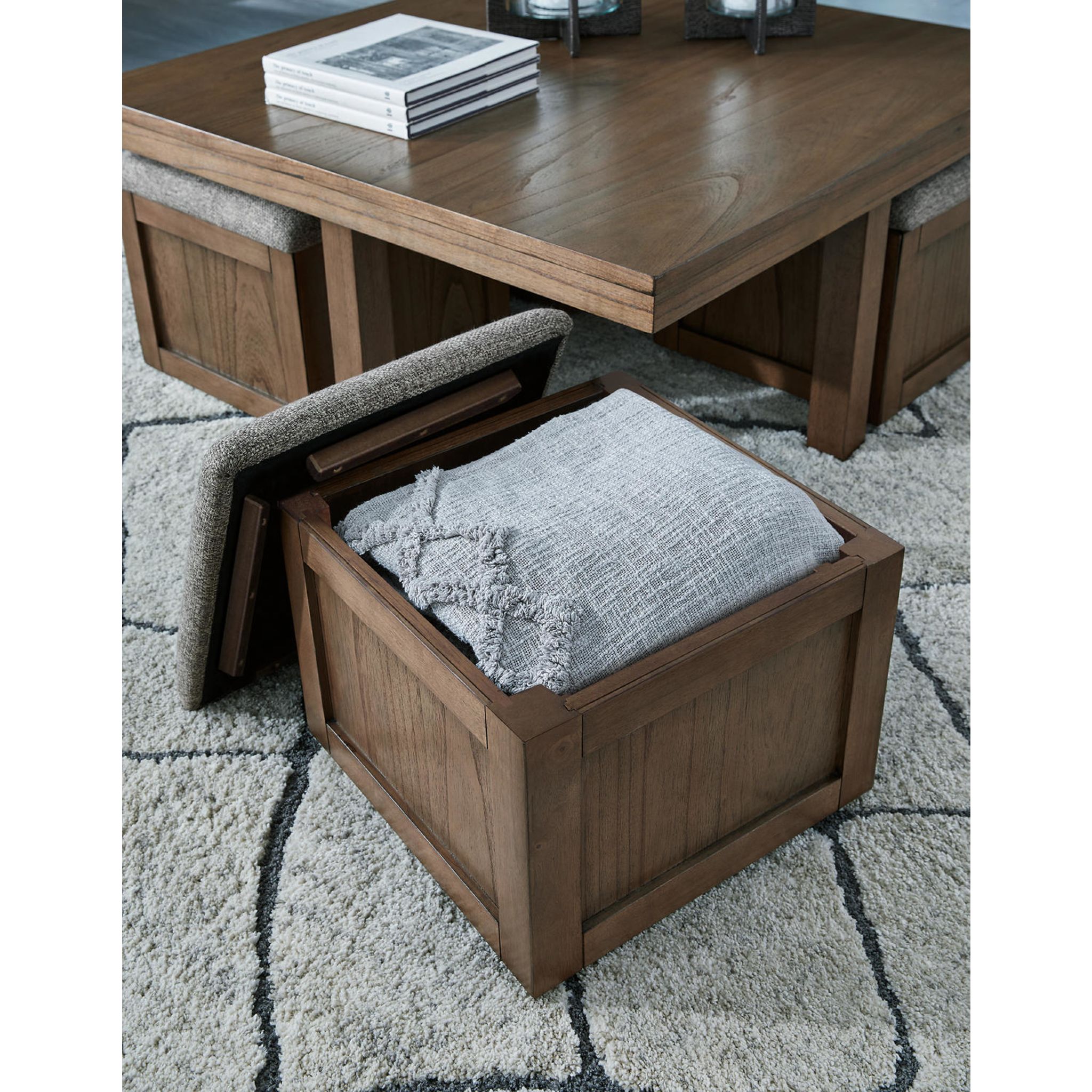 Boardernest Coffee Table with 4 Stools - Gallery Image 7