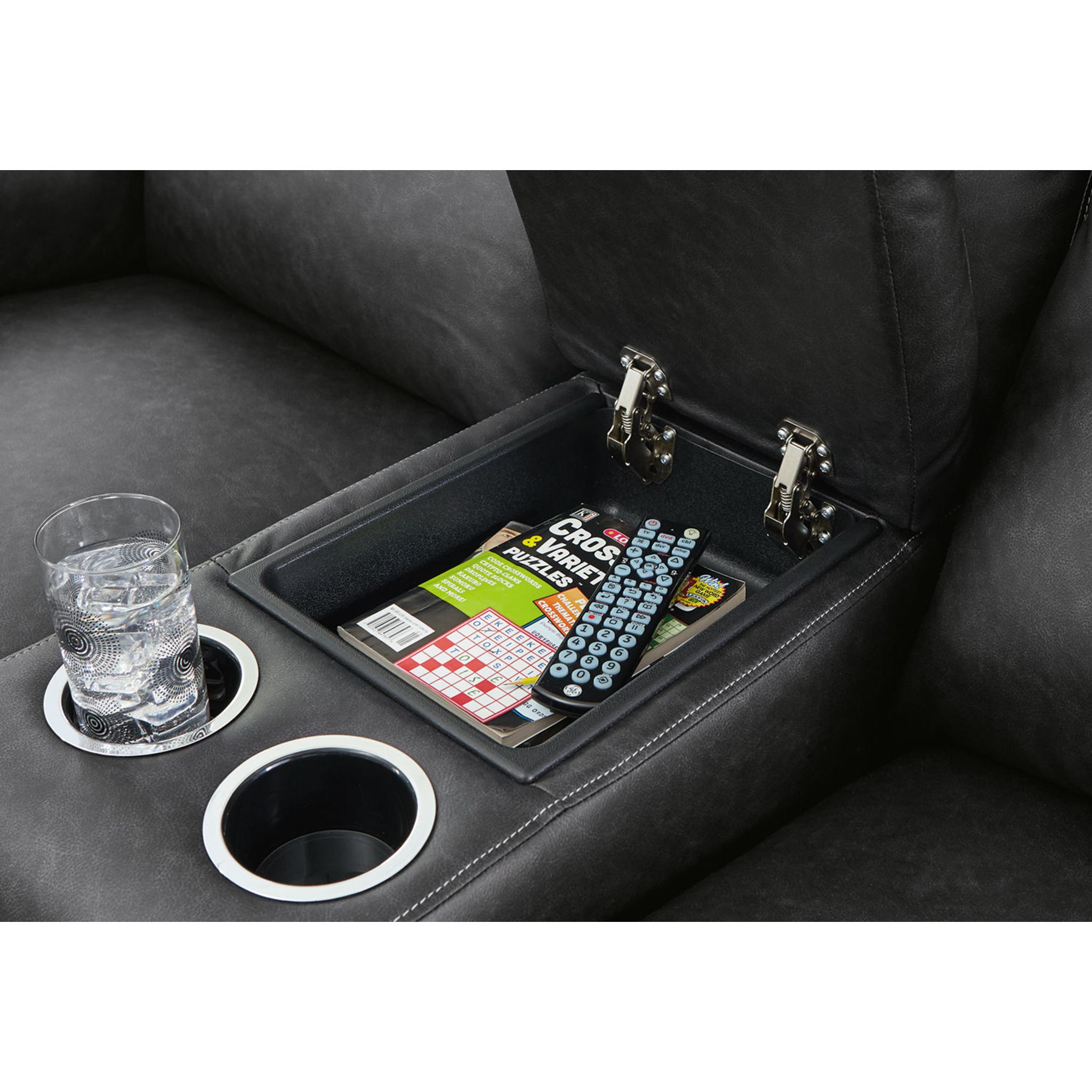 Axtellton Reclining Power Loveseat with Console - Gallery Image 9