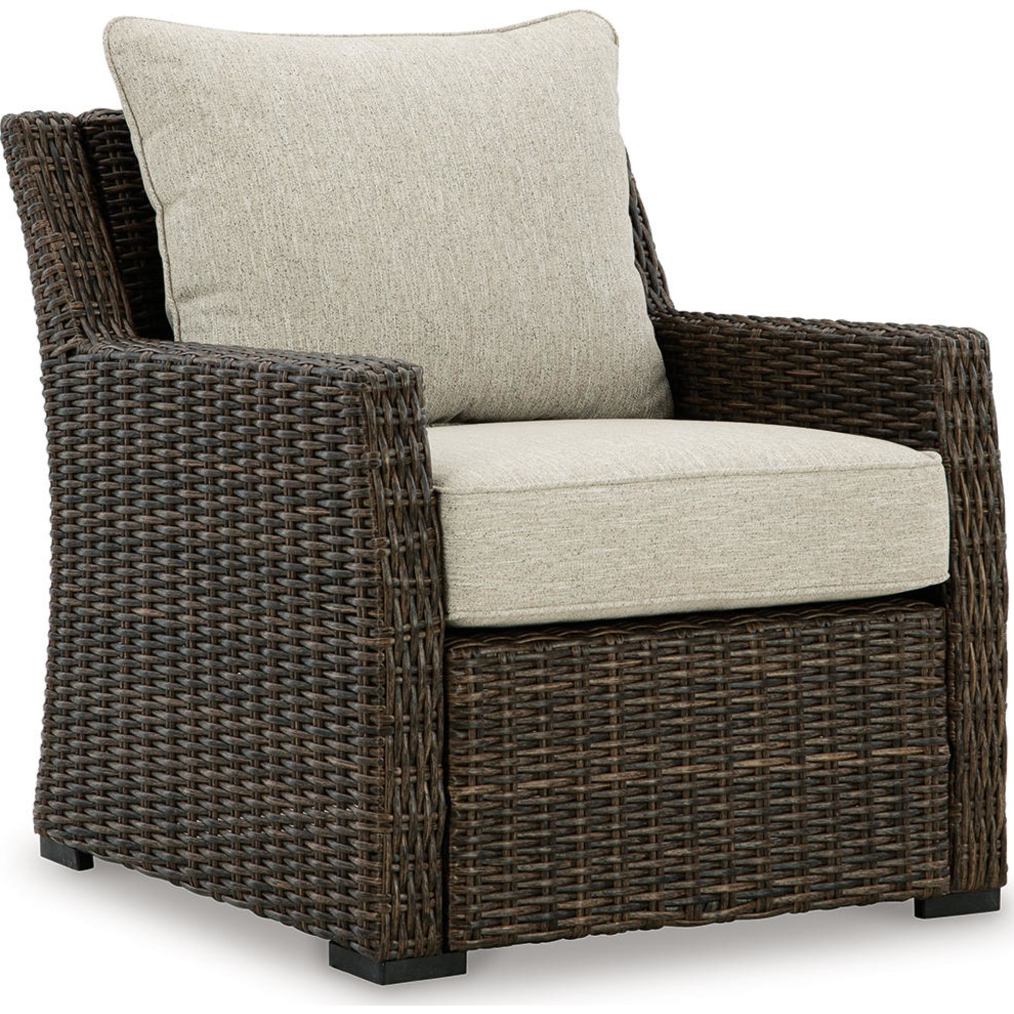 Brook Ranch Outdoor Lounge Chair with Cushion - Gallery Image 2