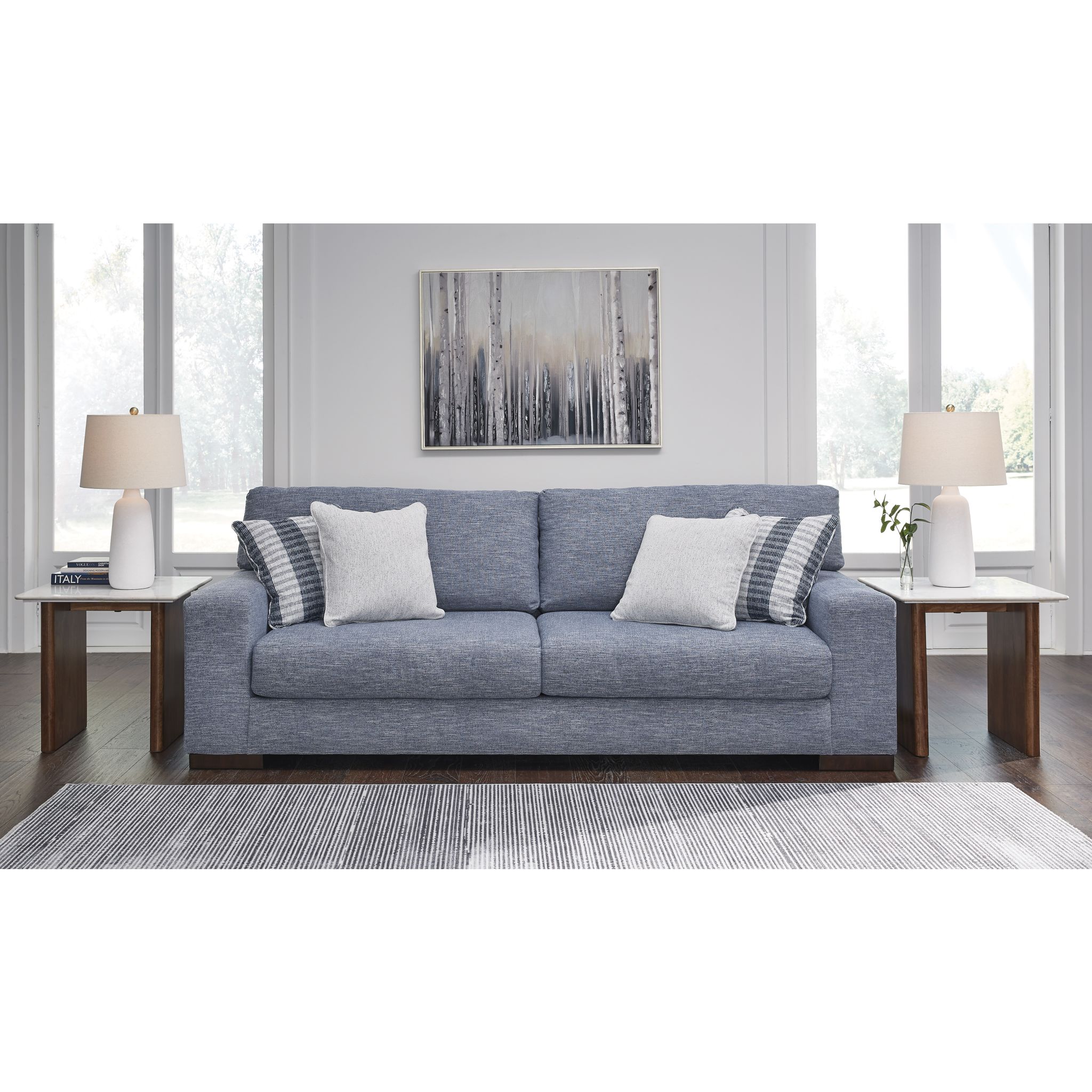 Belvoir-Exclusive Sofa - Denim - Gallery Image 2