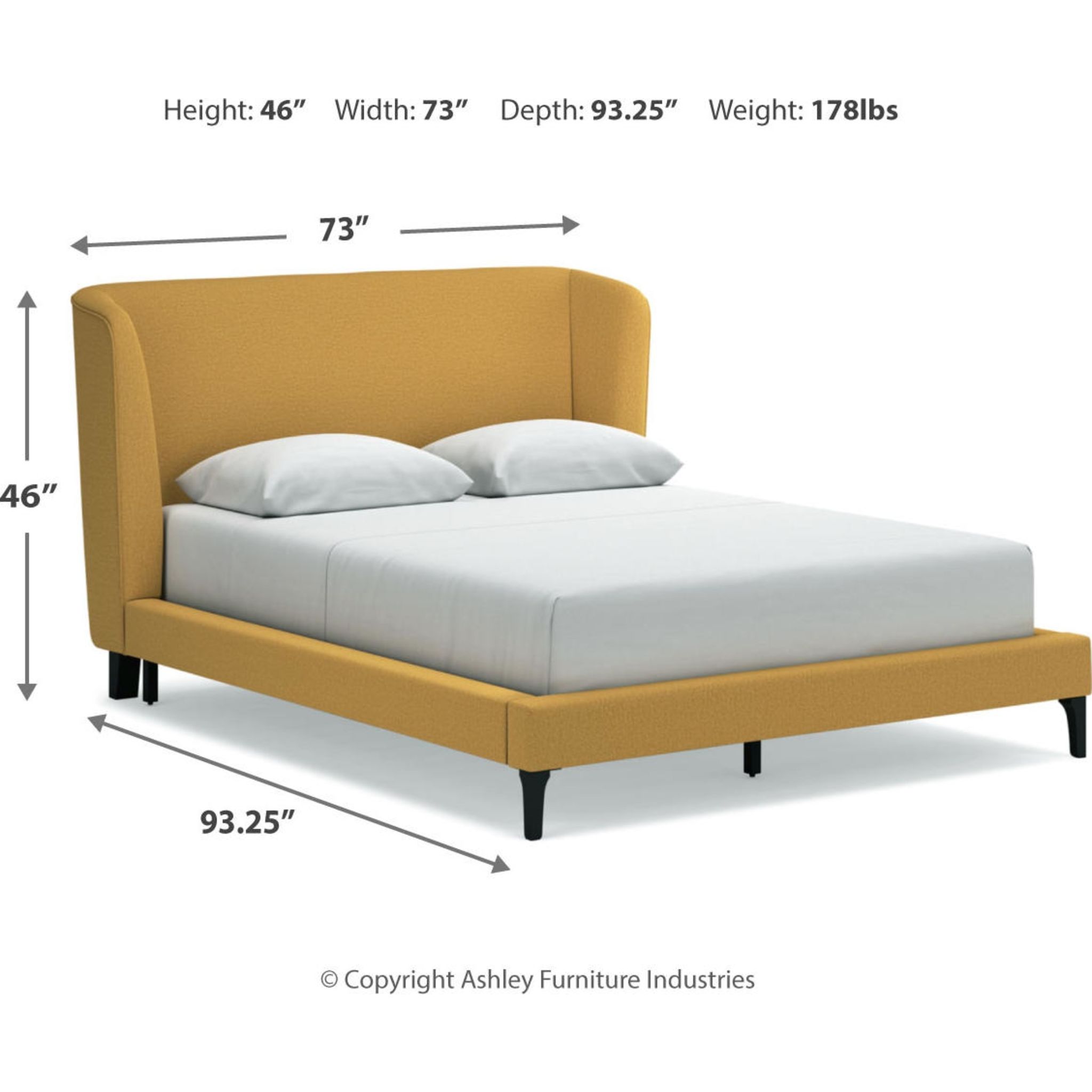 Maloken-Exclusive Upholstered Bed - King - Gallery Image 10