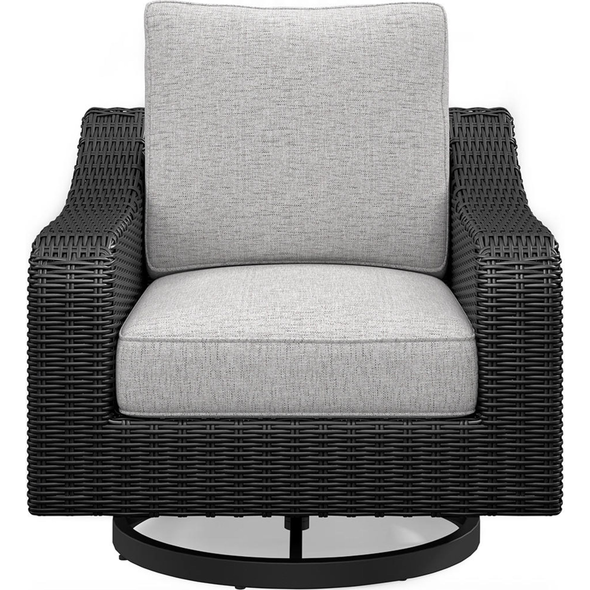 Beachcroft Outdoor Swivel Lounge Chair with Cushion - Gallery Image 4