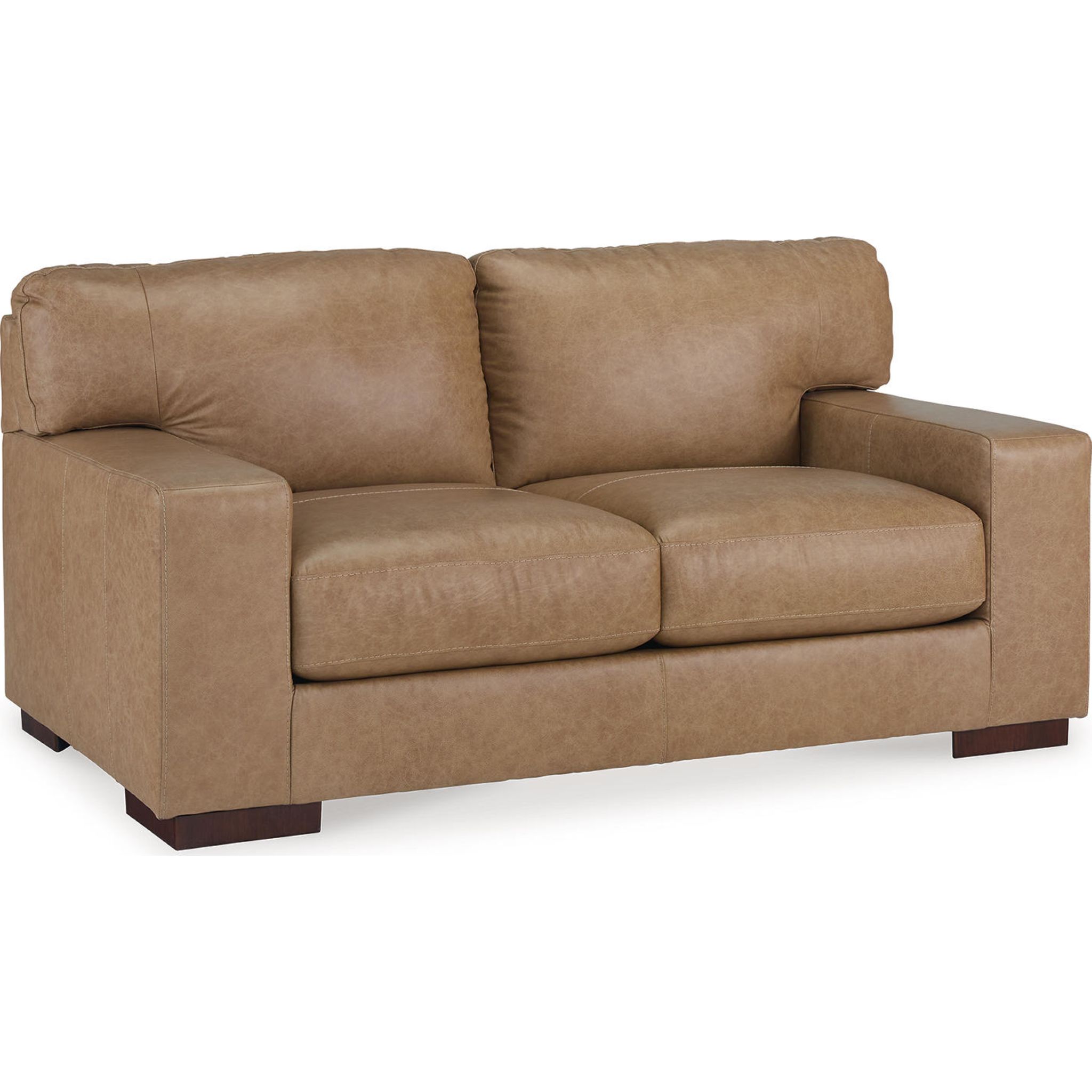 Lombardia-Exclusive Loveseat - Tumbleweed - Gallery Image 1
