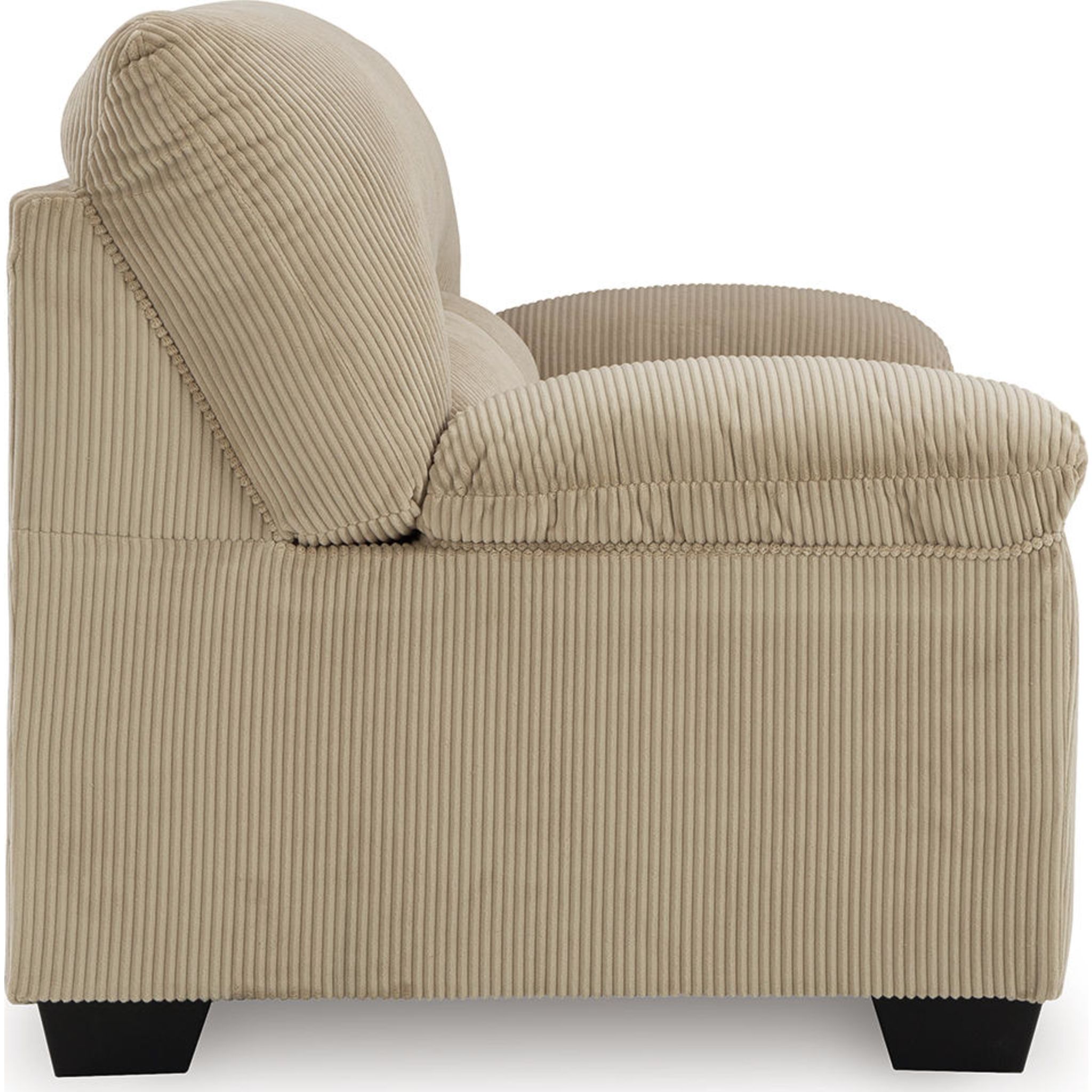 SimpleJoy Loveseat - Sand - Gallery Image 4