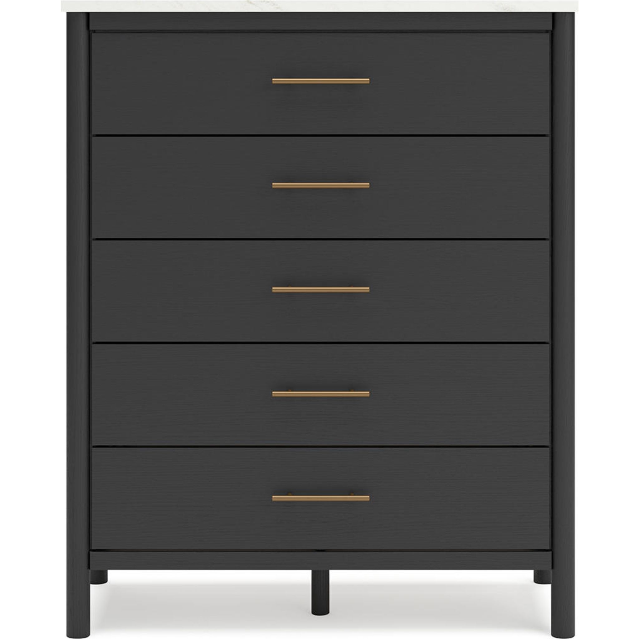 Cadmori Chest - Black/White - Gallery Image 4