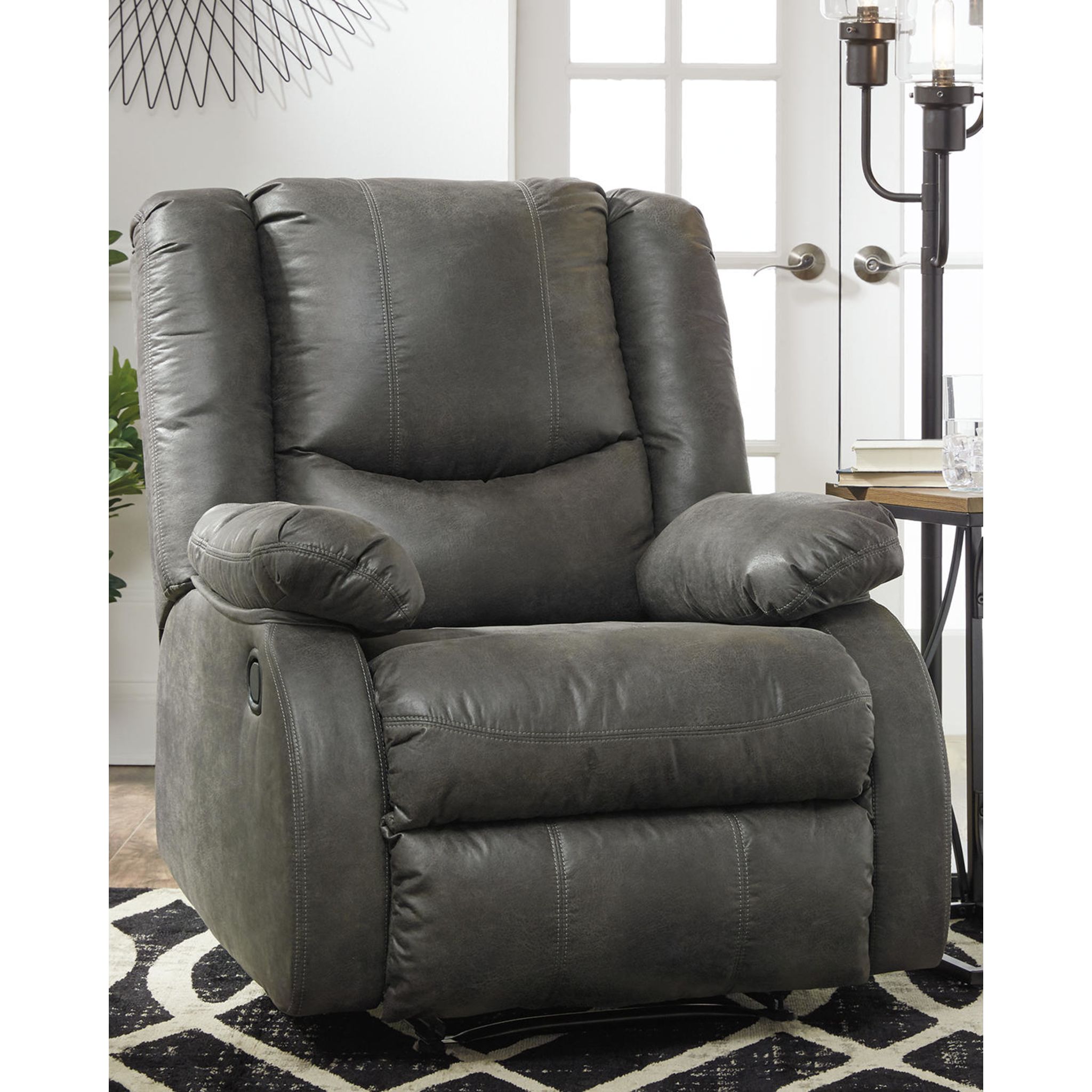 Bladewood Recliner - Slate - Gallery Image 3