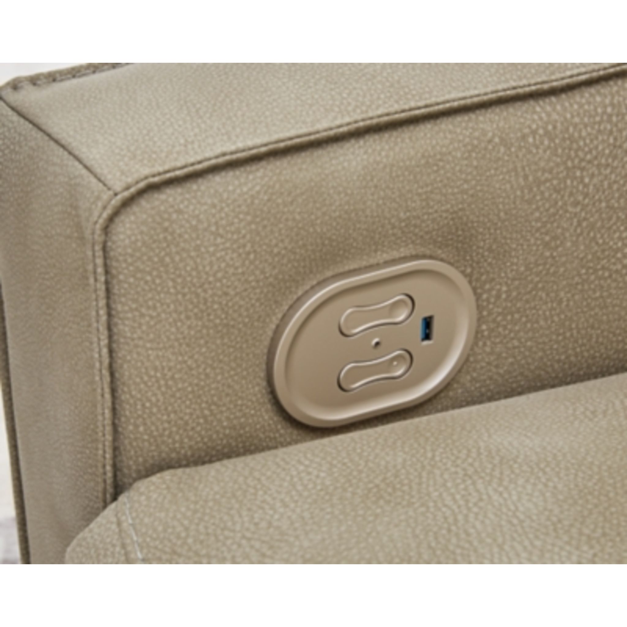 Next-Gen Durapella Power Recliner - Sand - Gallery Image 4