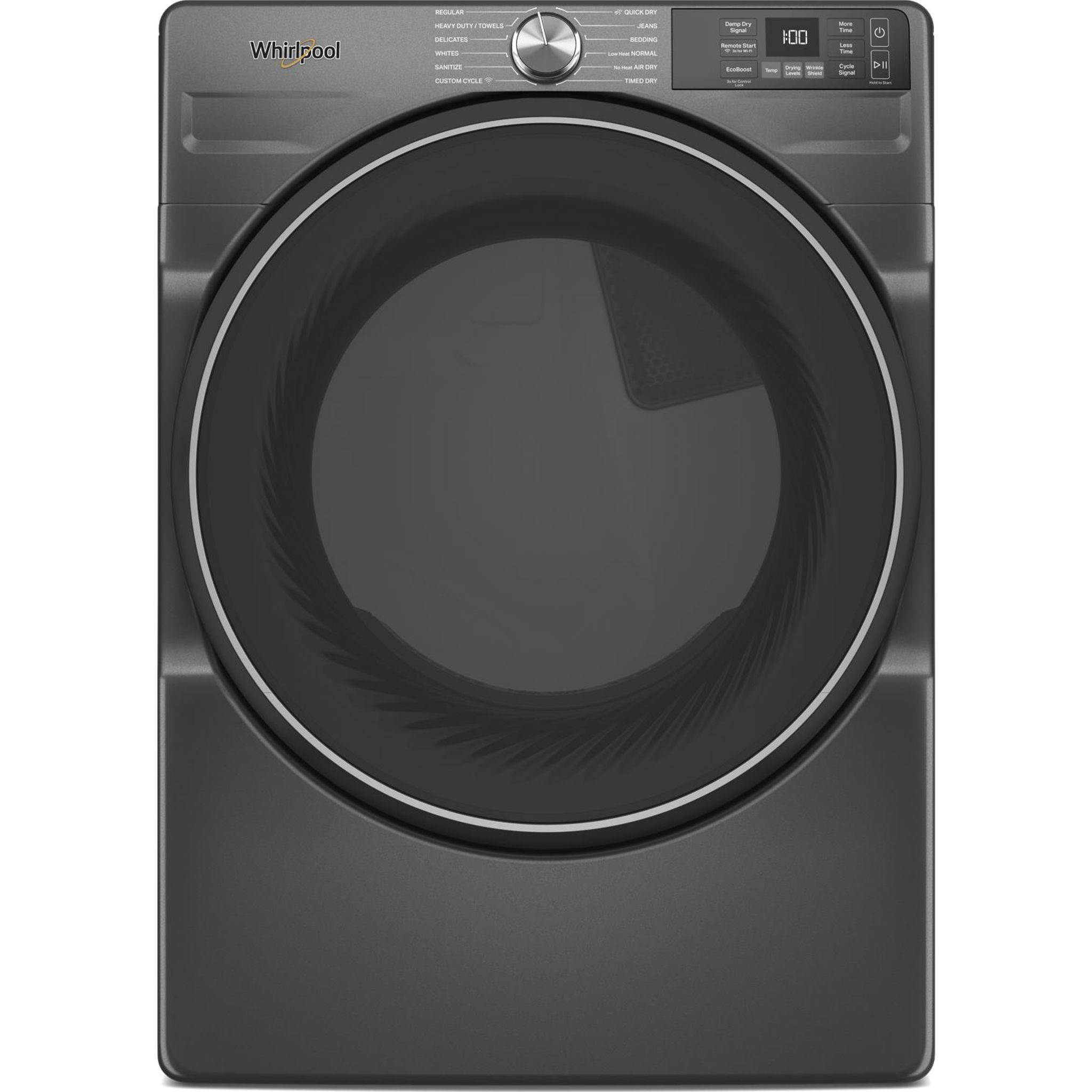 Whirlpool Front Load Pair (WFW5720RU-YWED5720RU) - Volcano Black Whirlpool Front Load Pair (WFW5720RU-YWED5720RU) - Volcano Black