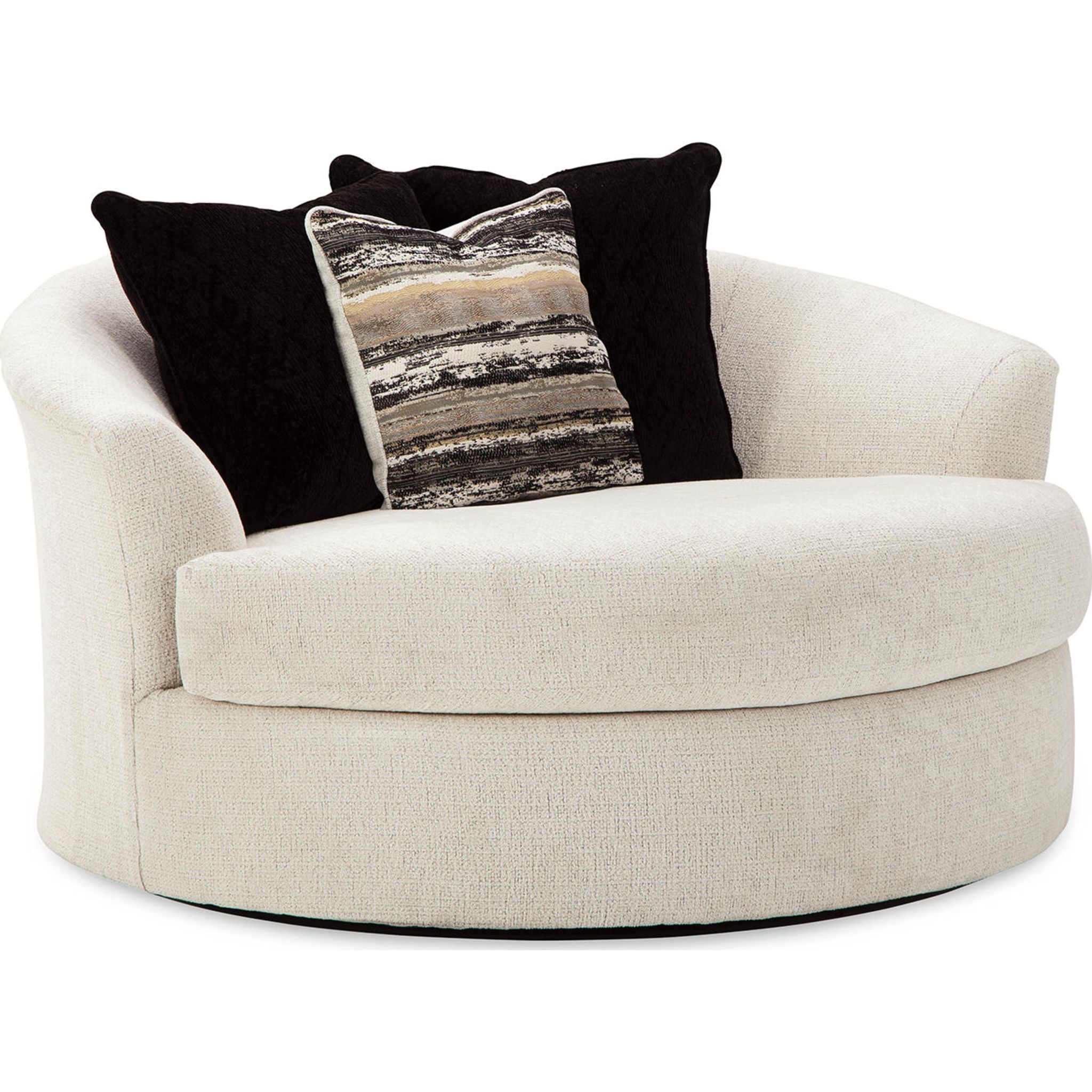 Cambri-Exclusive Oversize Swivel Accent Chair - Gallery Image 7