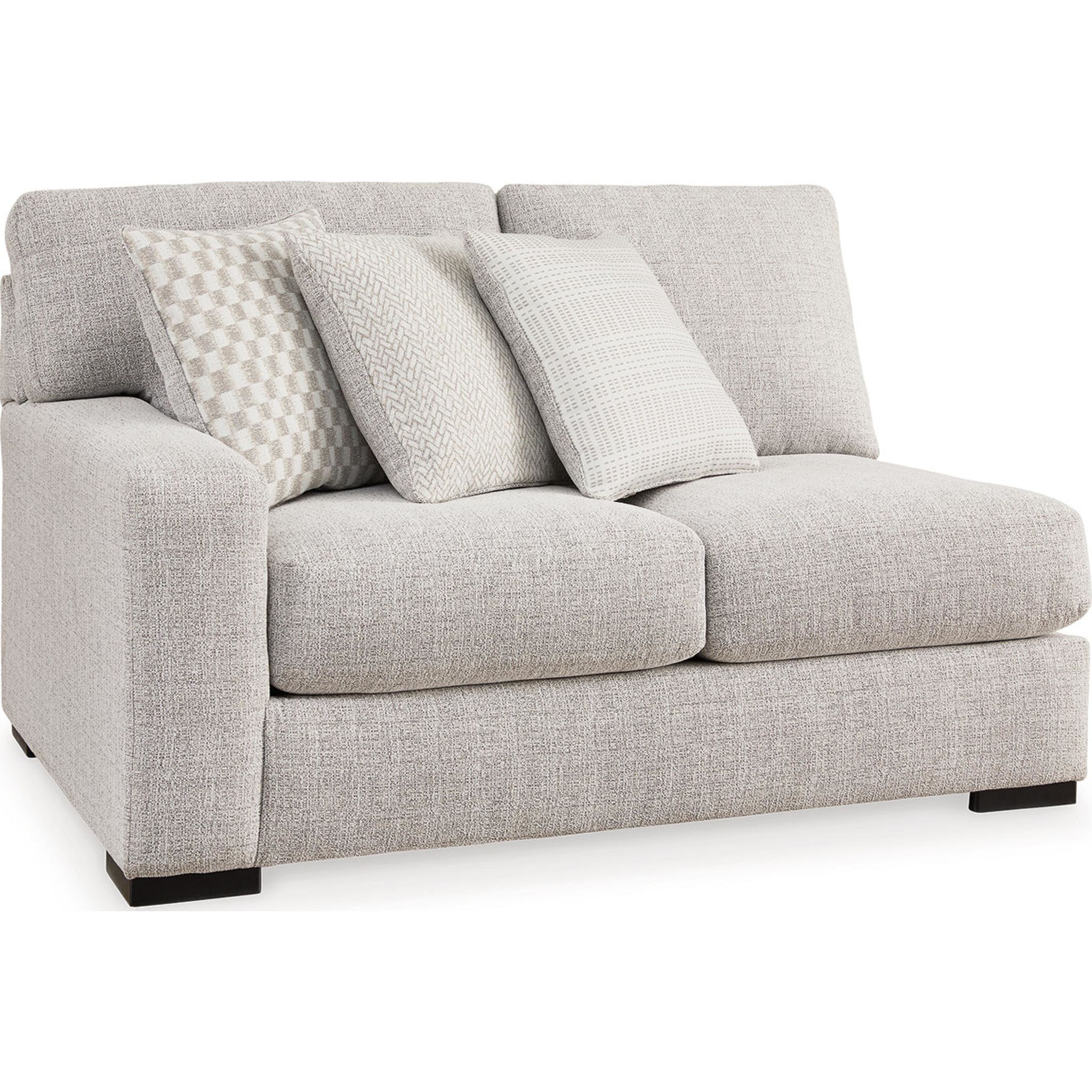 Larce-Exclusive 4 Piece Sectional - Stone/Reversible - Gallery Image 3