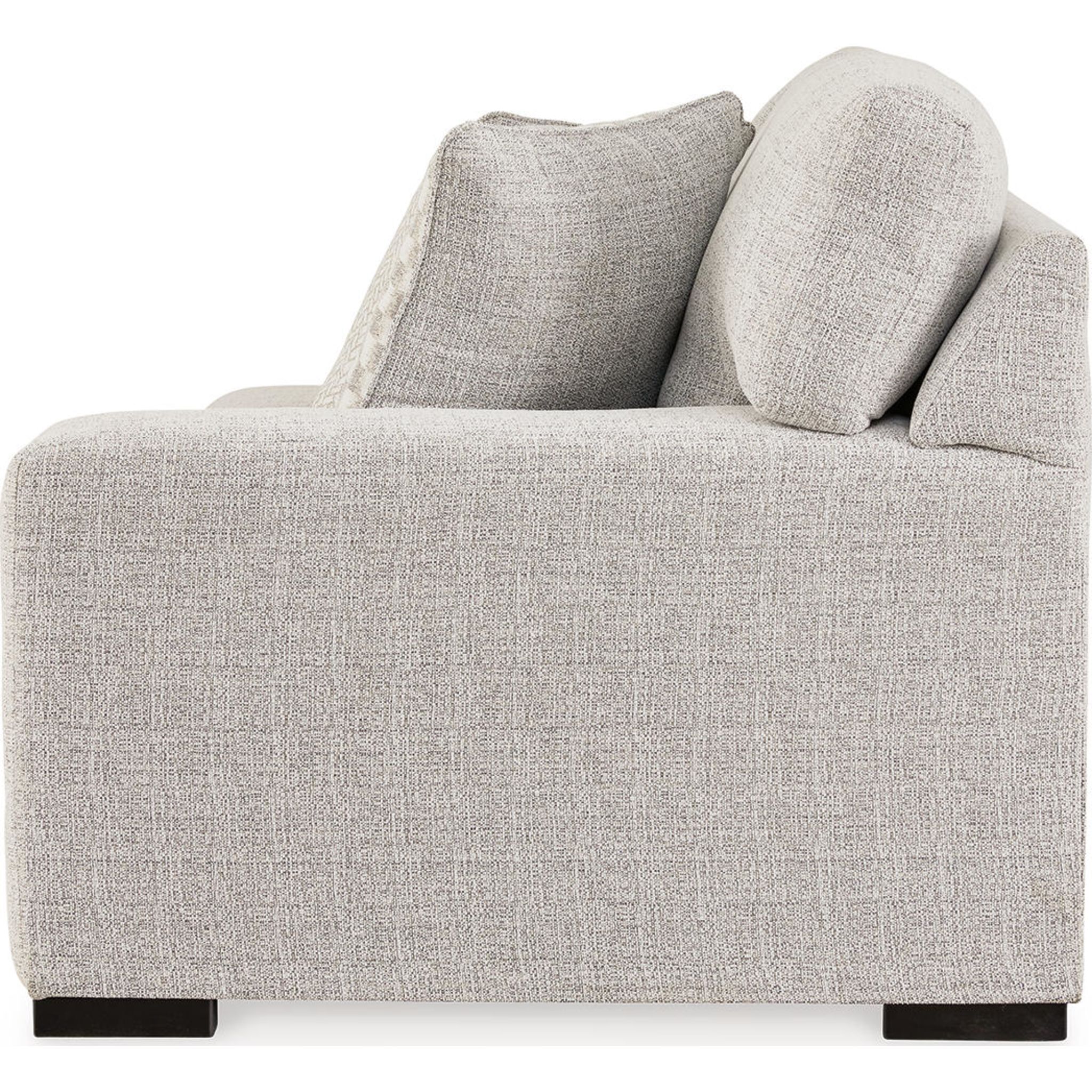 Larce-Exclusive 4 Piece Sectional - Stone/Reversible - Gallery Image 5