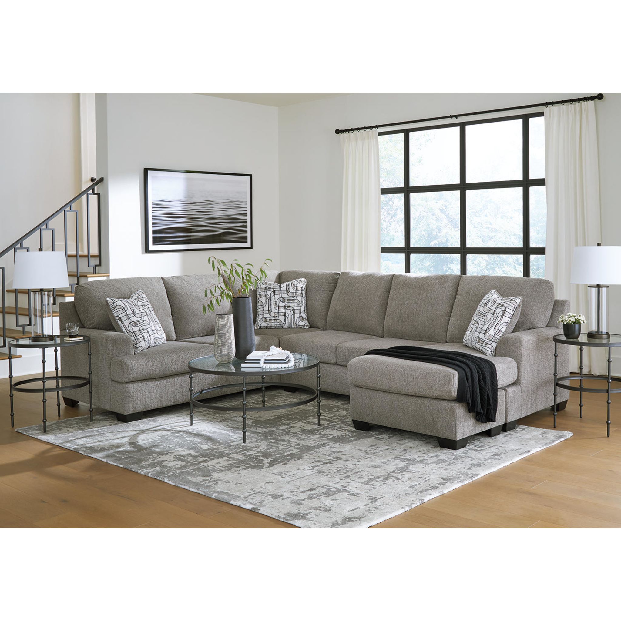 Erinsburg-Exclusive 2 Piece Sectional with Chaise - Gallery Image 3