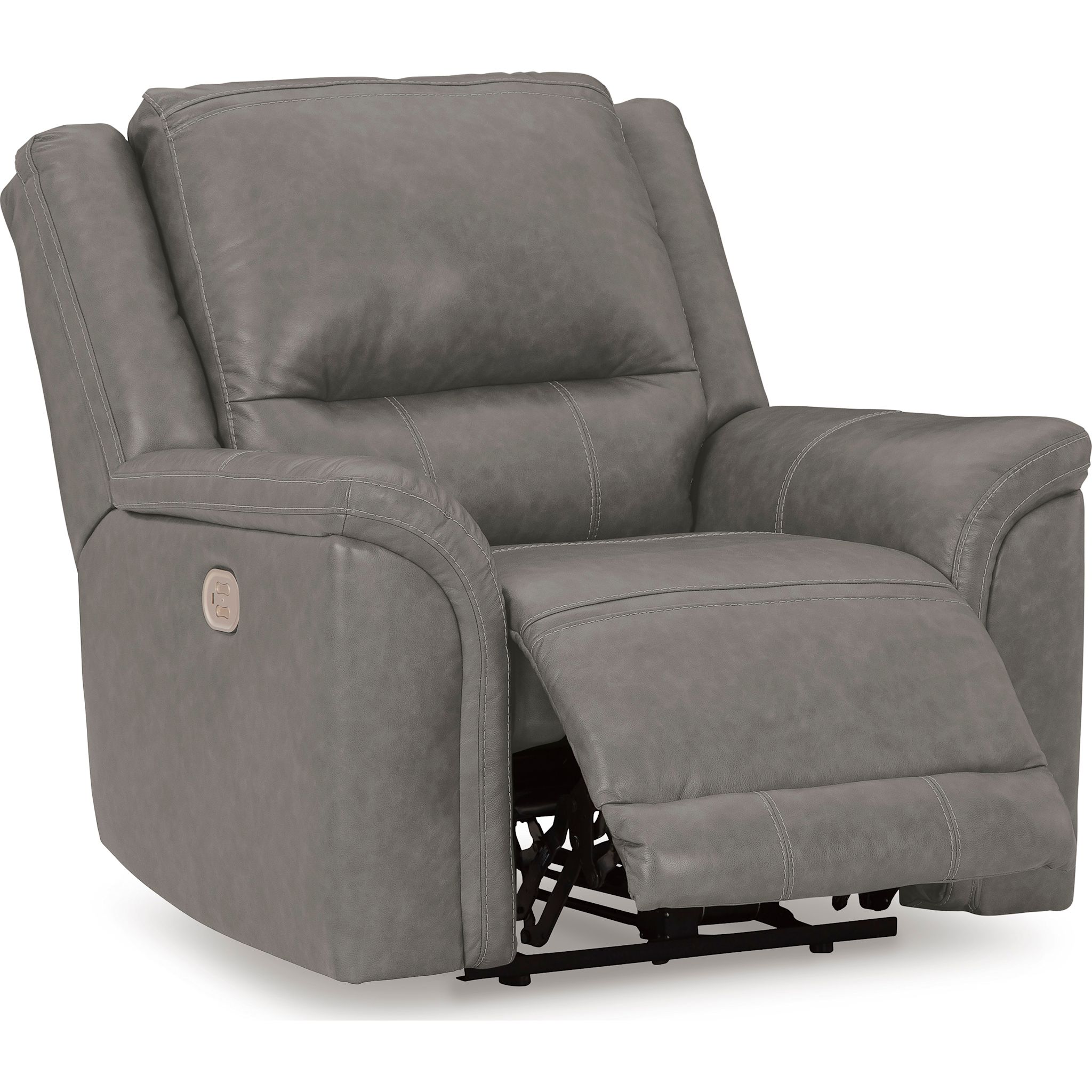 Trasimeno Power Recliner - Grey - Gallery Image 2