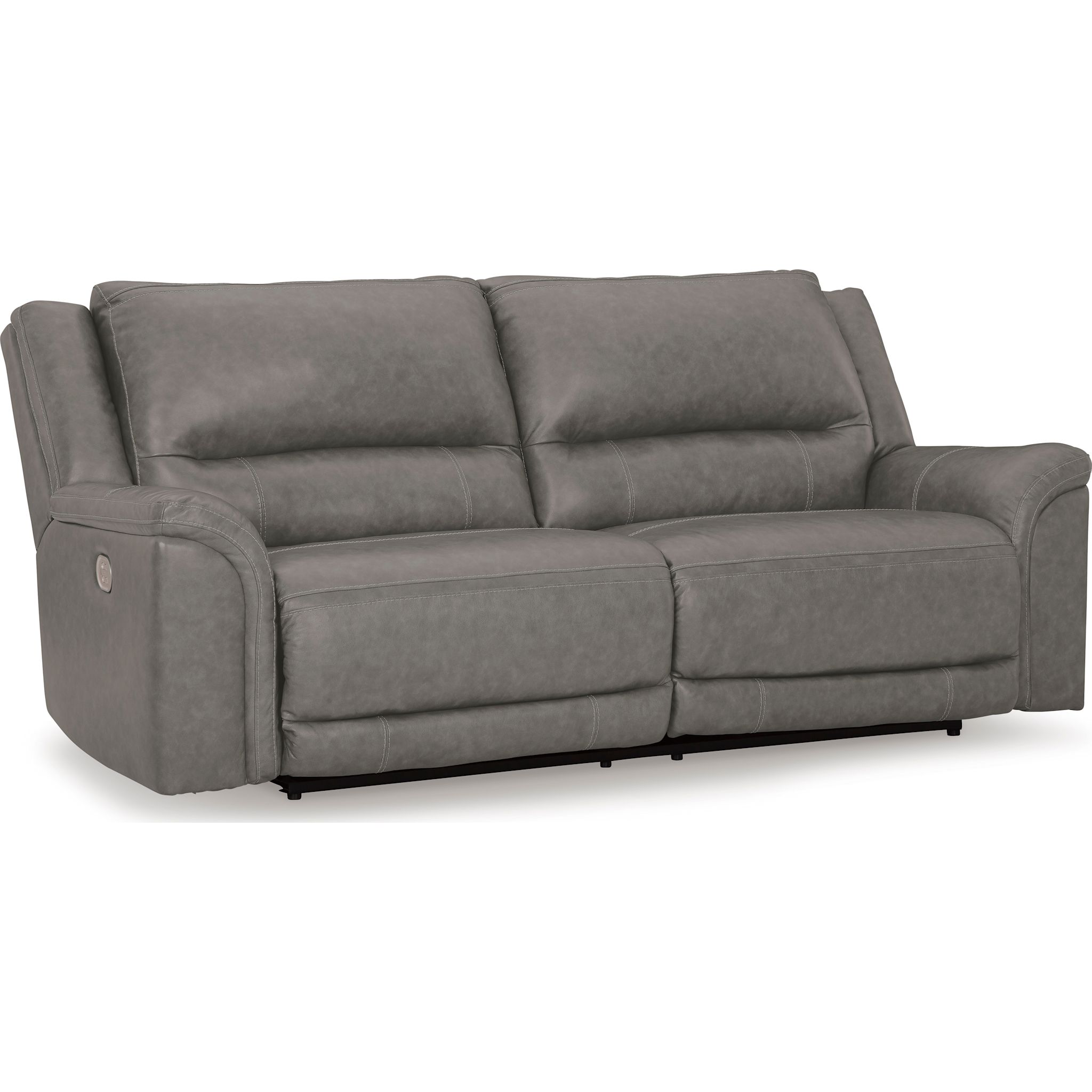 Trasimeno Power Reclining Sofa - Grey - Gallery Image 1
