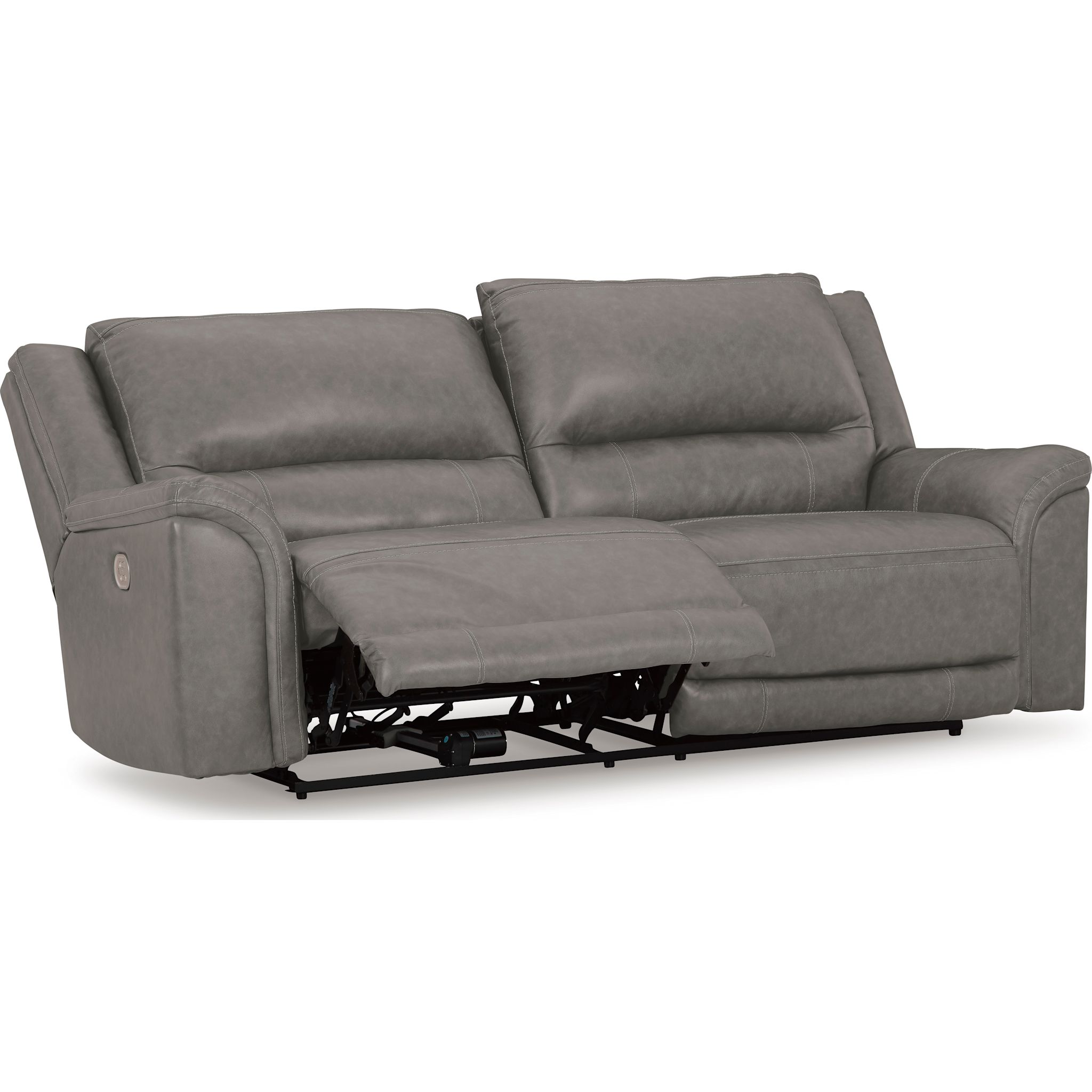Trasimeno Power Reclining Sofa - Grey - Gallery Image 2
